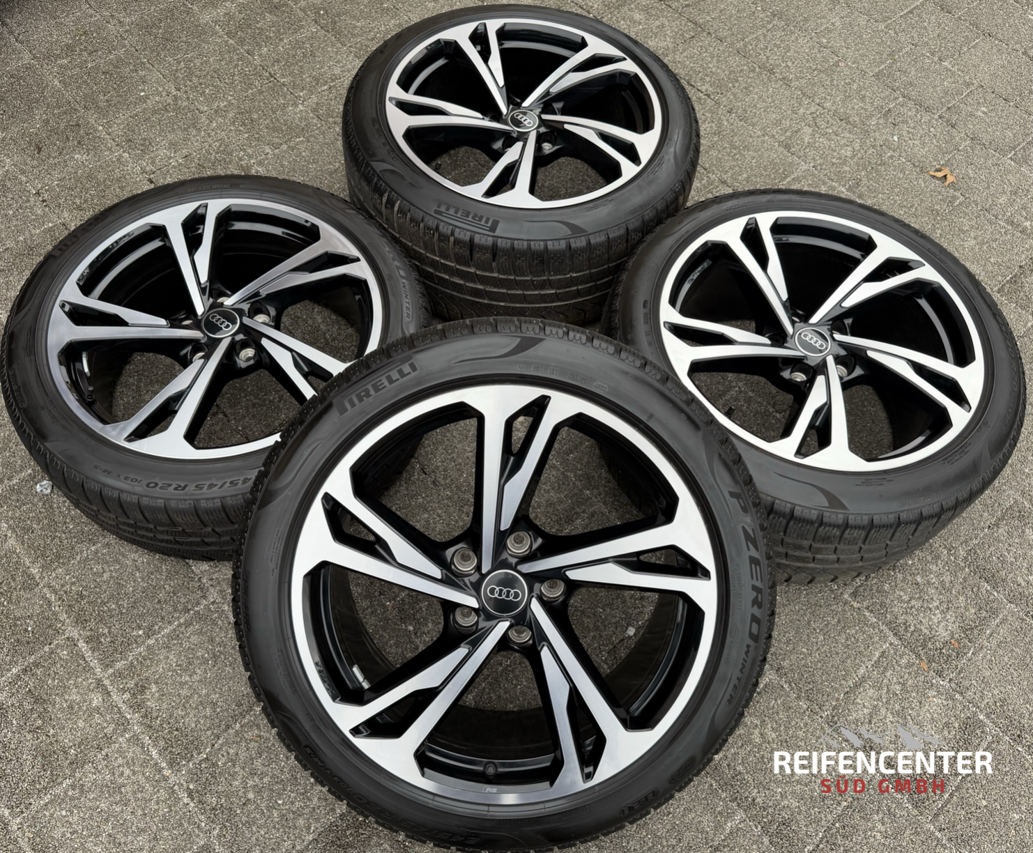 4 ORIGINELE 20" LICHTMETALEN WINTERWIELEN AUDI ETRON E-TRON GT 4J3601025AM 4J3601025AL