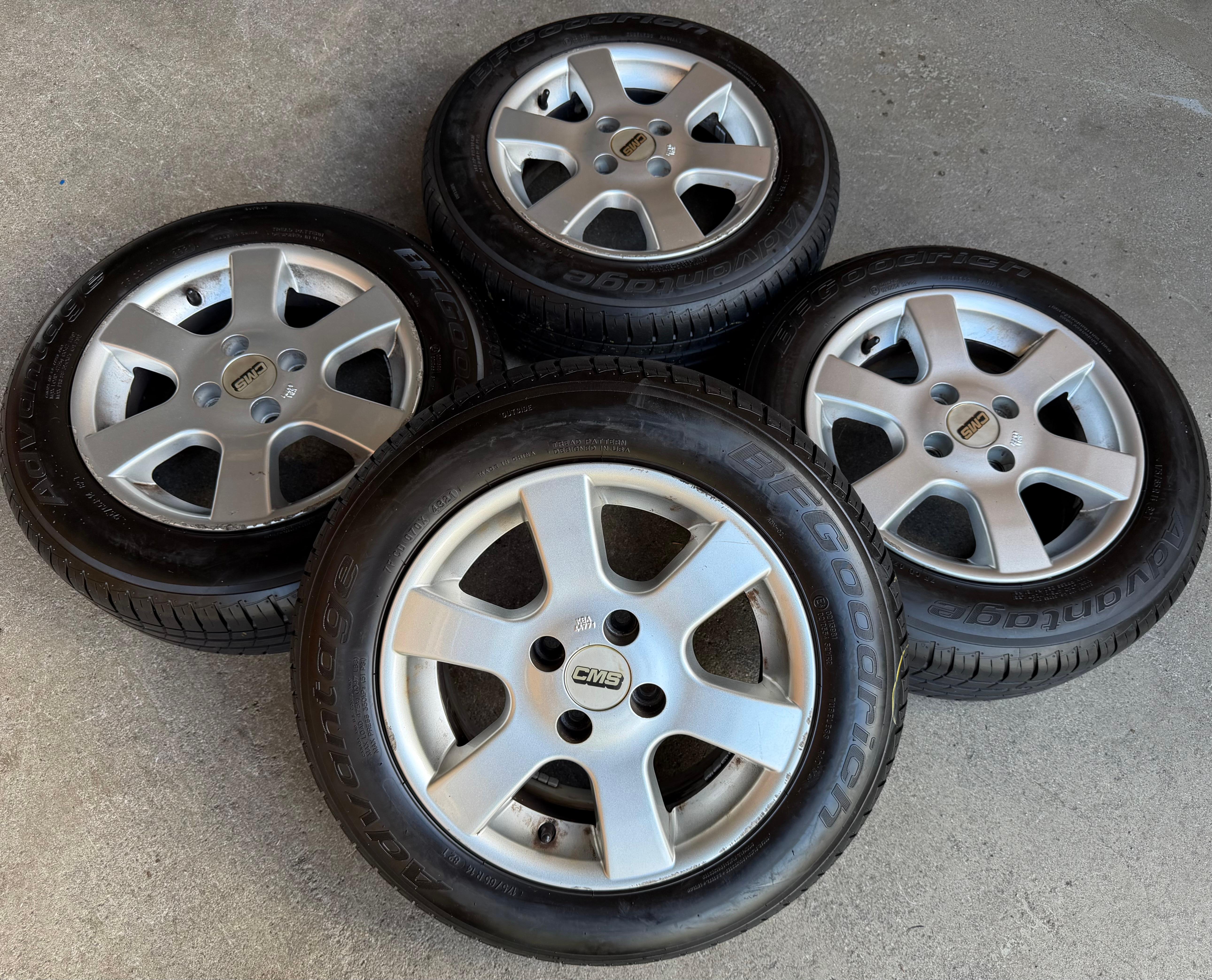4 14" Alu Sommerräder Mitsubishi Carisma DA Carisma Stufenheck DA Rover 200 Schrägheck RF 400 RT XW 400 Schrägheck RT 400 Tourer XW 2021