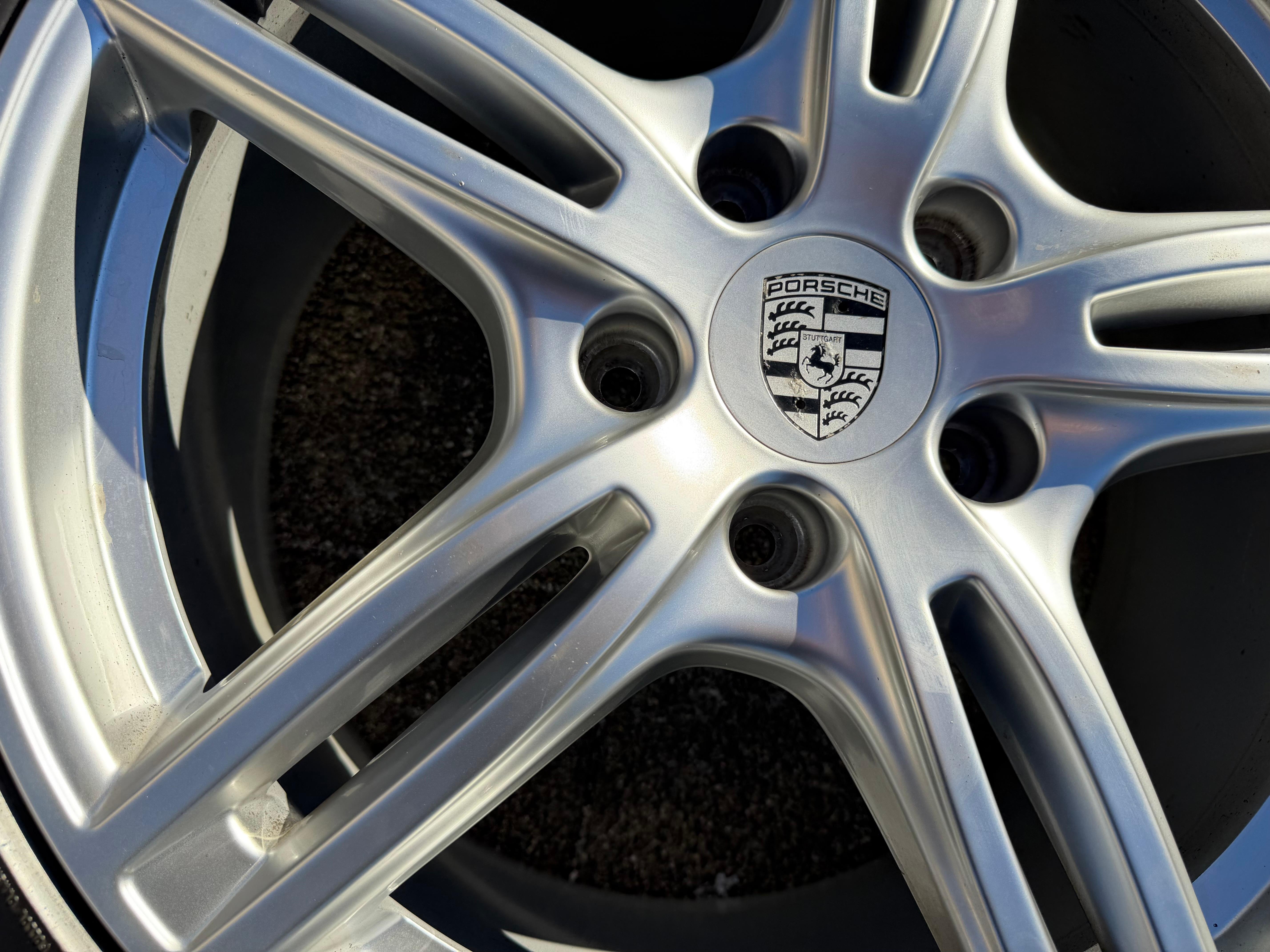 4 ruedas de invierno de aleación originales de 20" para Porsche Panamera 971 971698025B 971698025C Michelin RDKS