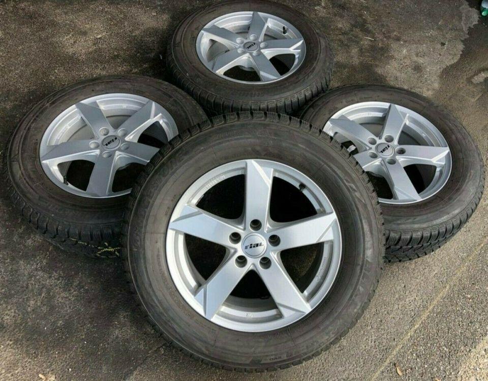 4 ALU 17" WINTERRÄDER AUDI Q5 8R 235/65R17 108H BRIDGESTONE FREIHAUS