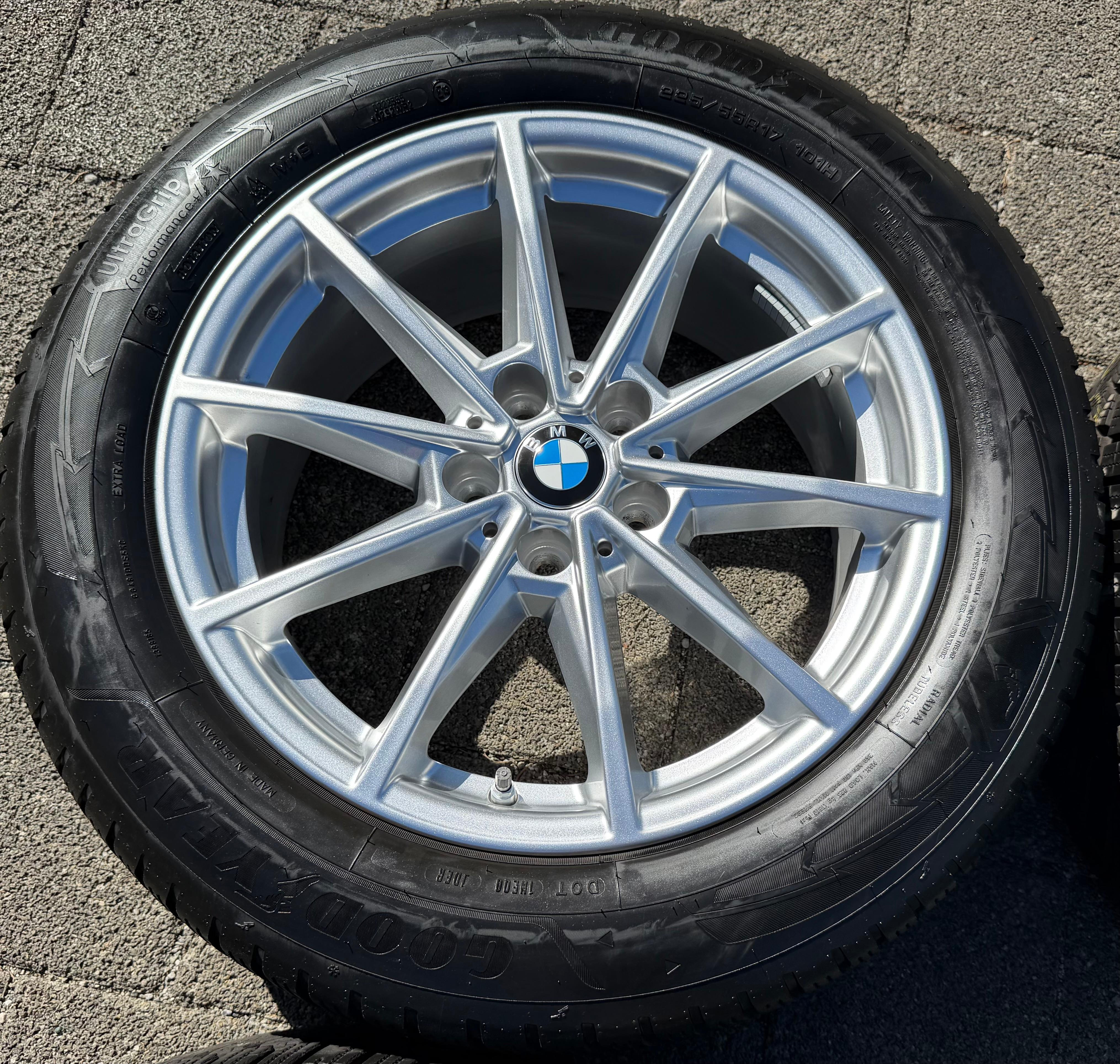 4 roues complètes hiver en aluminium d’origine BMW Série 4 Gran Coupé G26 i4, design 851, RDKS