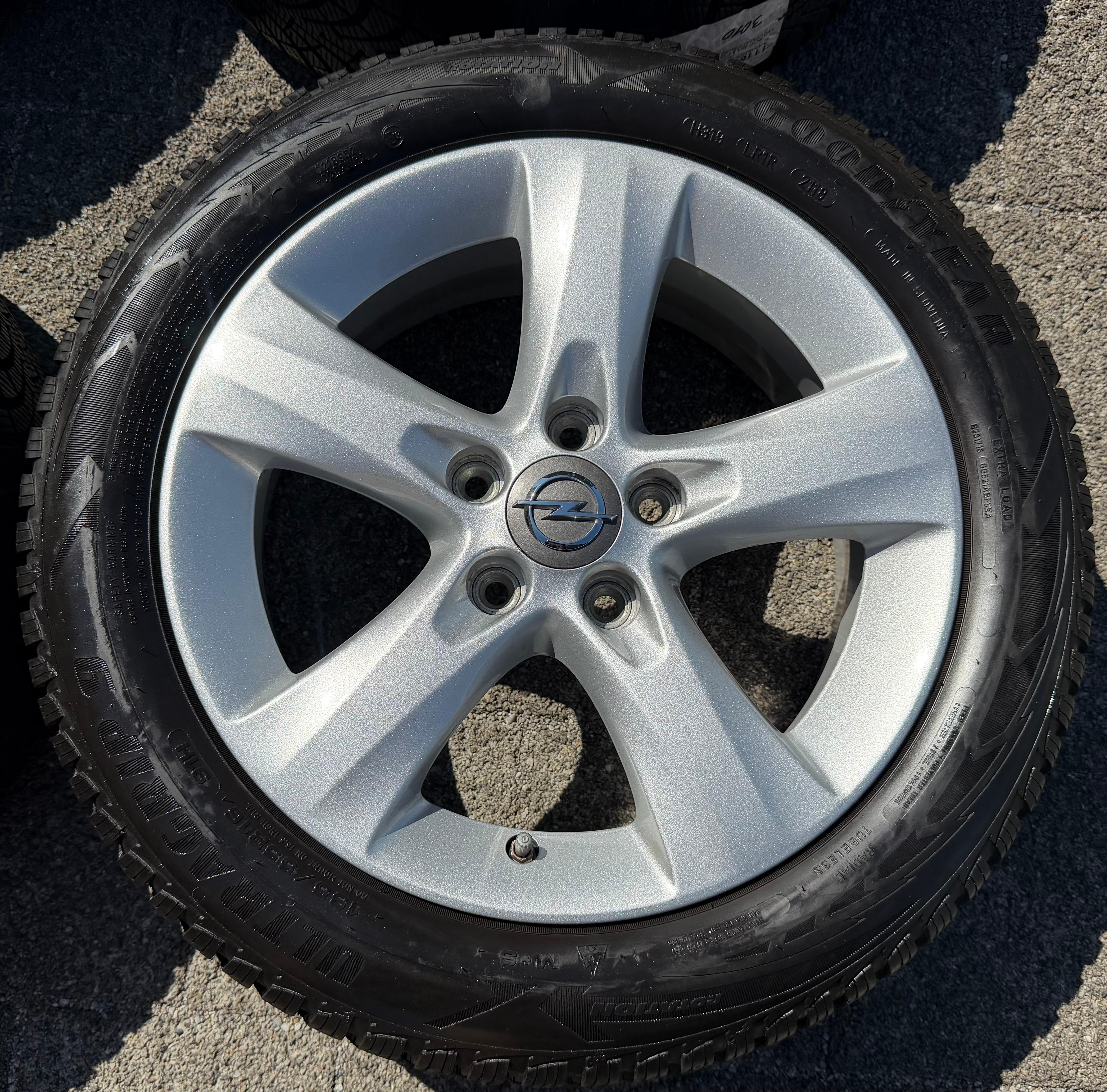 4 Original Alu Winterräder Opel Corsa D Corsa E 195/55R16 91H 13336770 5x110 Goodyear