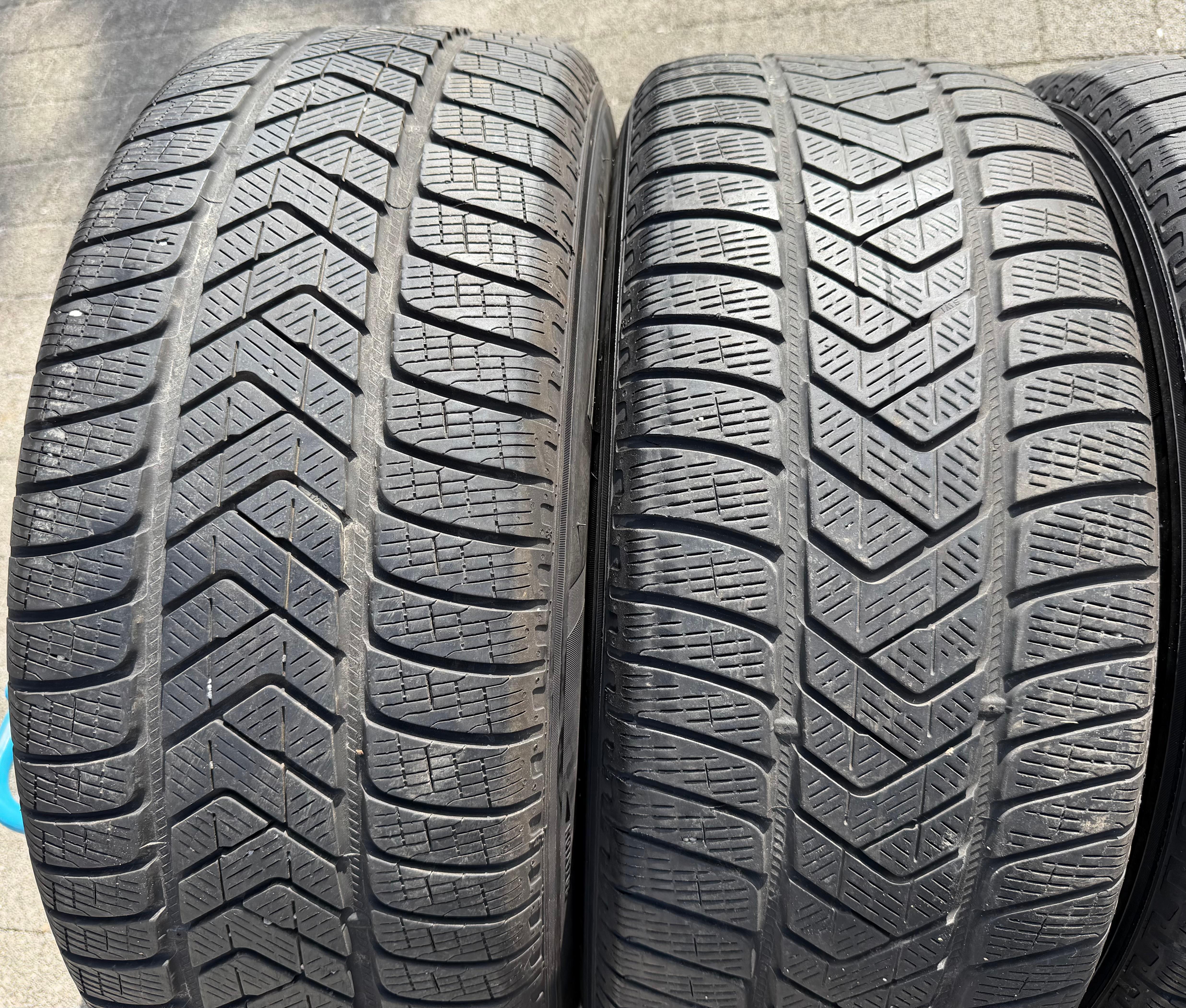 4 Original 18" Alu Winterräder Audi Q7 4M 255/60R18 108H 4M0601025A PIRELLI