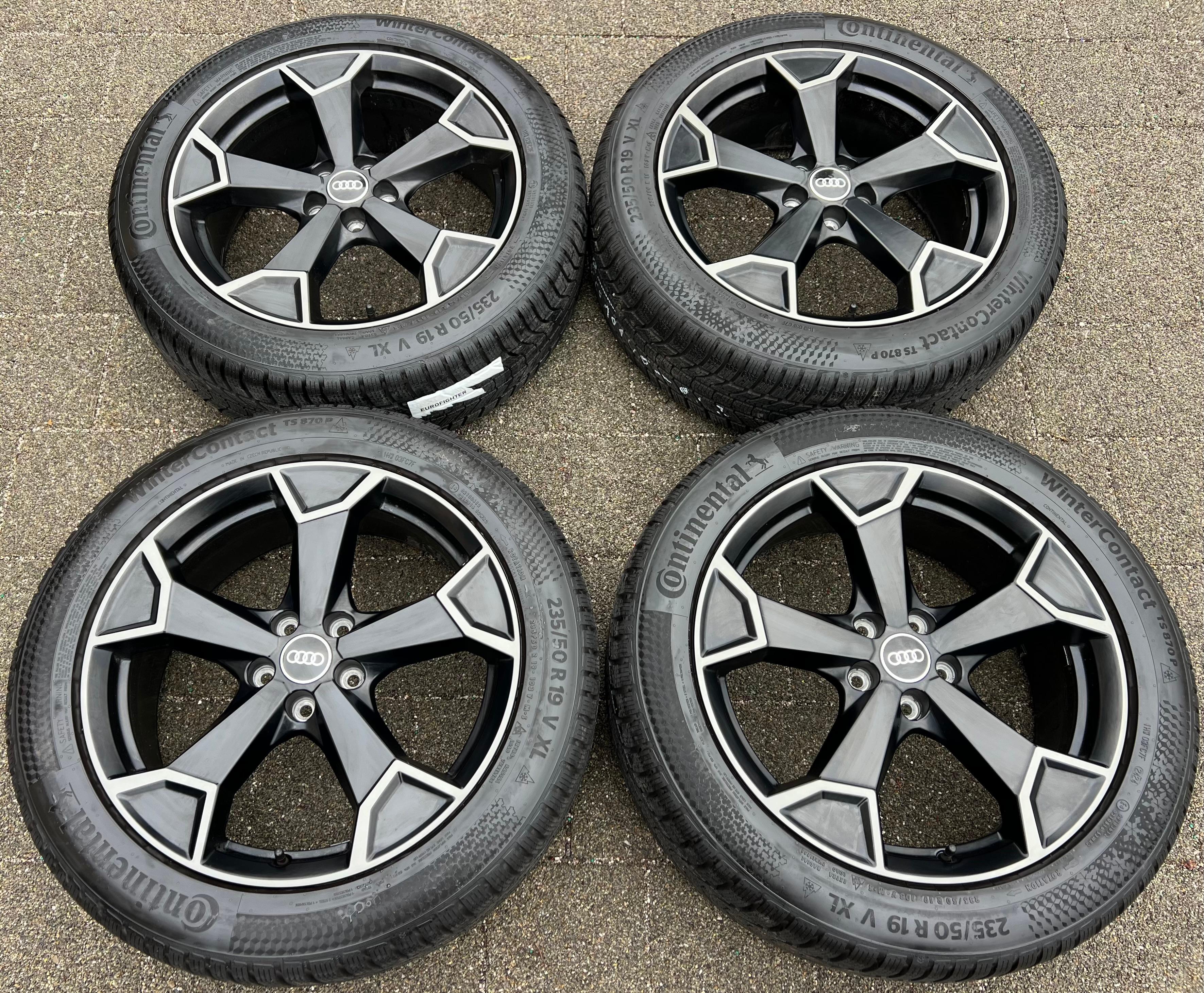 4 ORIGINAL 19" ALU WINTERRÄDER AUDI Q3 F3B 83A 83A071499 235/50R19 99V FREIHAUS
