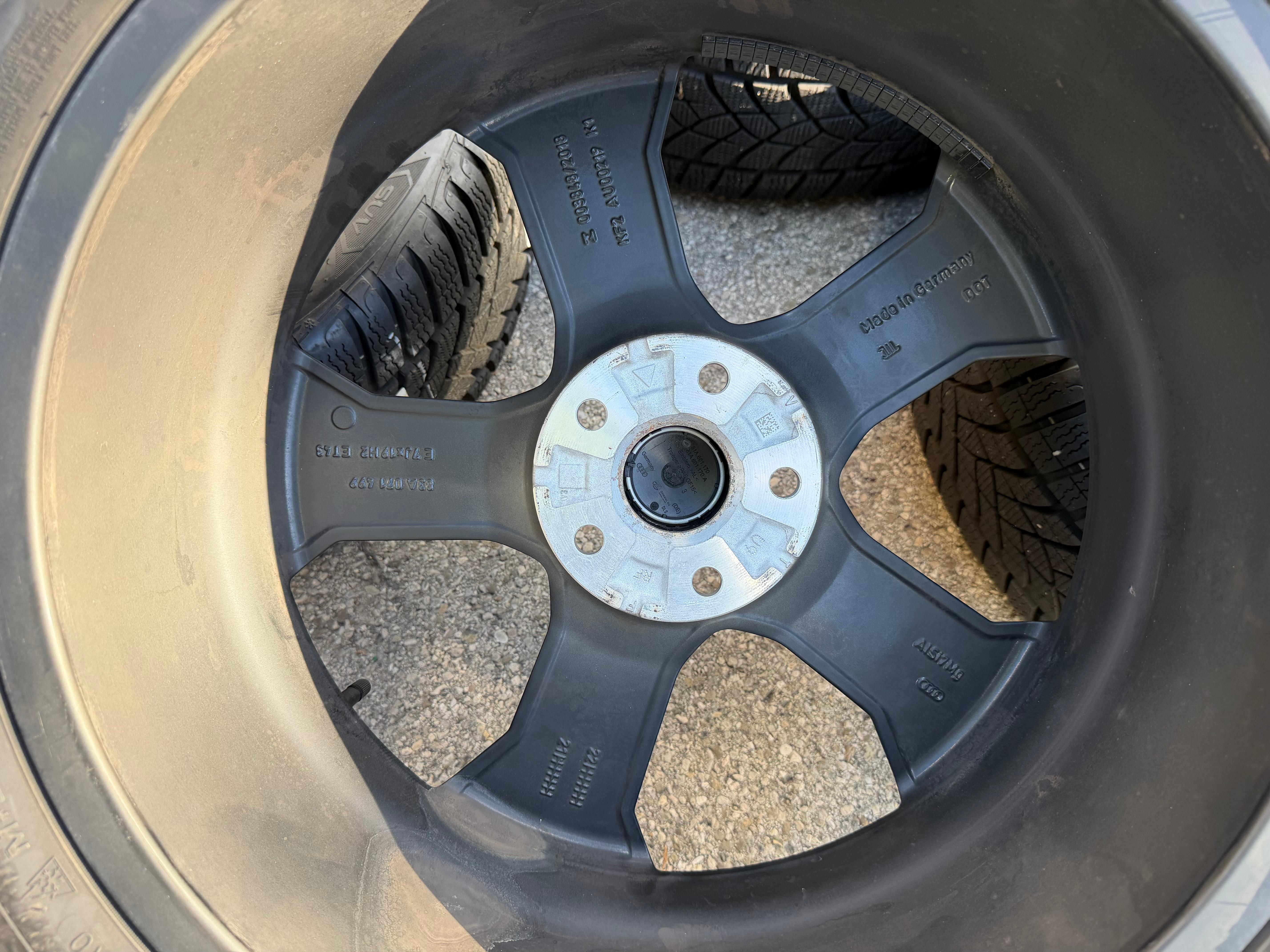 4 LLANTAS DE ALEACIÓN ORIGINALES DE INVIERNO DE 19" PARA AUDI Q3 F3B 83A 83A071499 235/50R19 99V ENVÍO GRATUITO