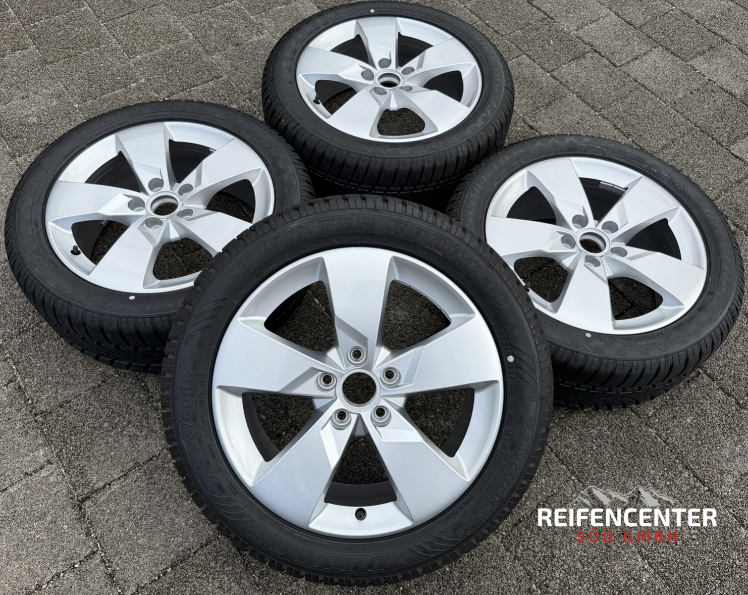 4 Orignal 17" Alu Winterräder Audi TT 8S 225/50R17 94H Dunlop 8S0601025J NEU