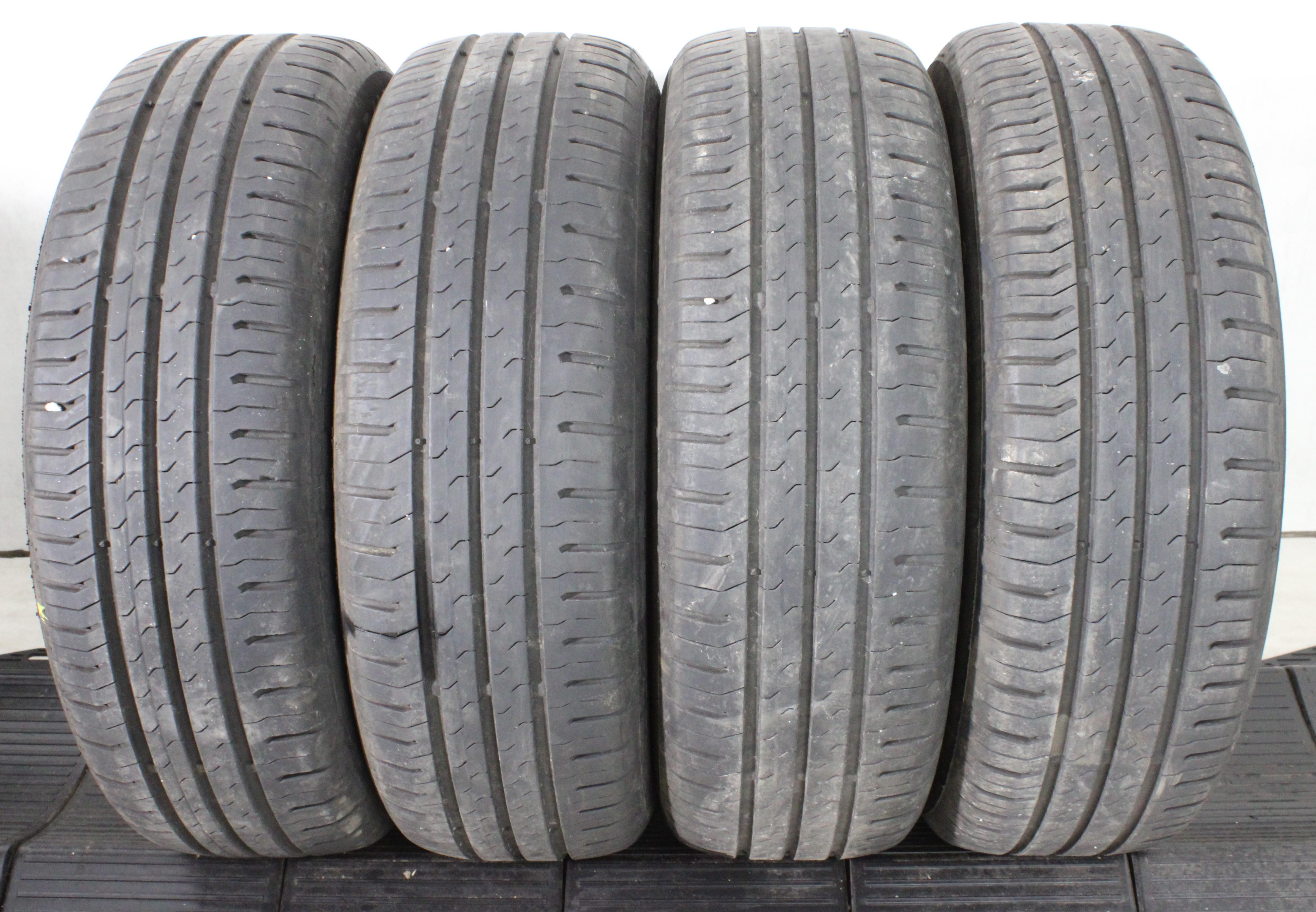 4 x 175/65R14 86T Sommerreifen Continental Eco Contact 5 2x5-5,5mm/2x6mm 2017 XL