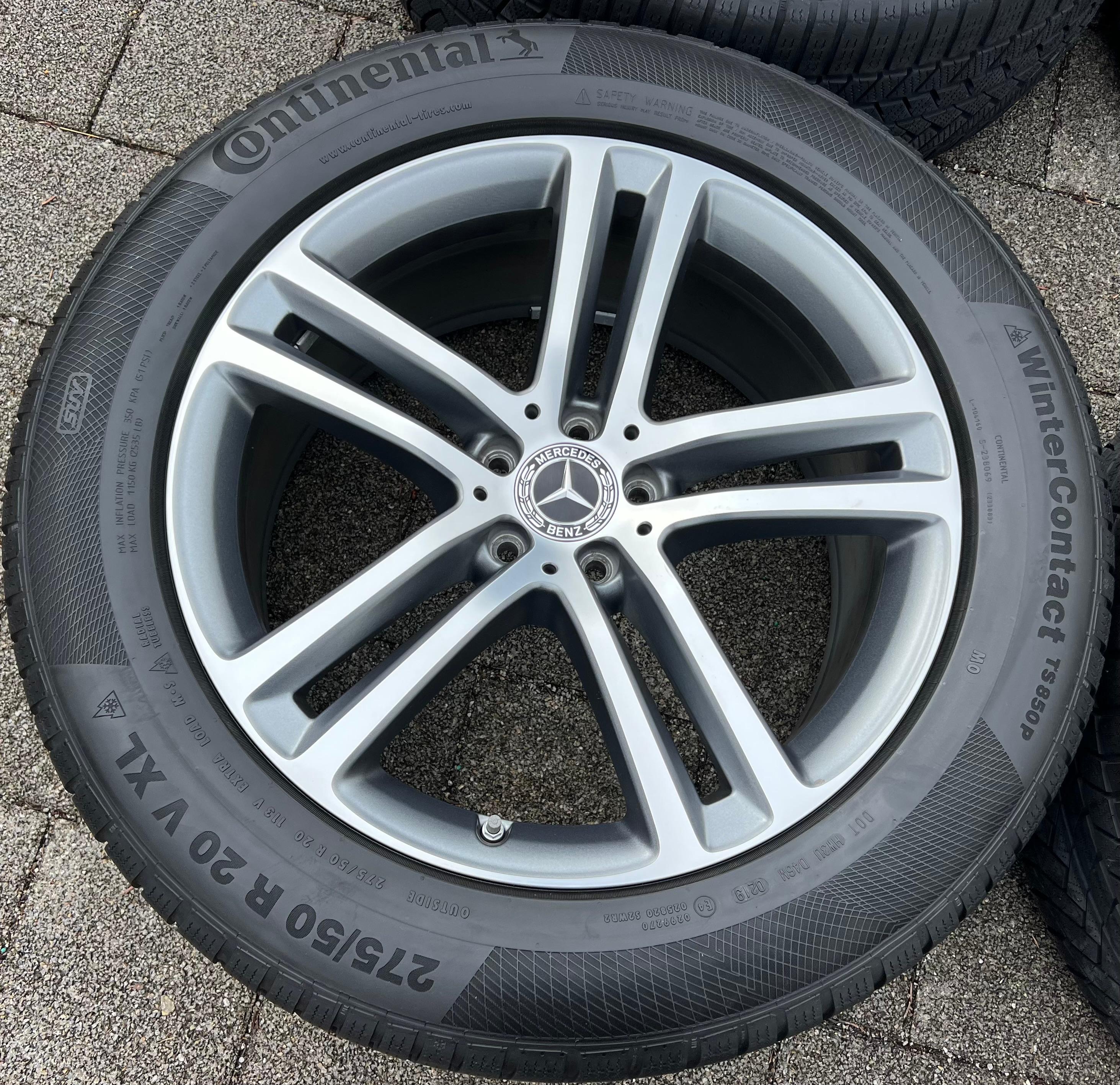 4 CERCHI IN LEGA ORIGINALI DA 20" MERCEDES GLE V167 COUPÉ C167 A1674012400 A1674012500 CONSEGNA GRATUITA