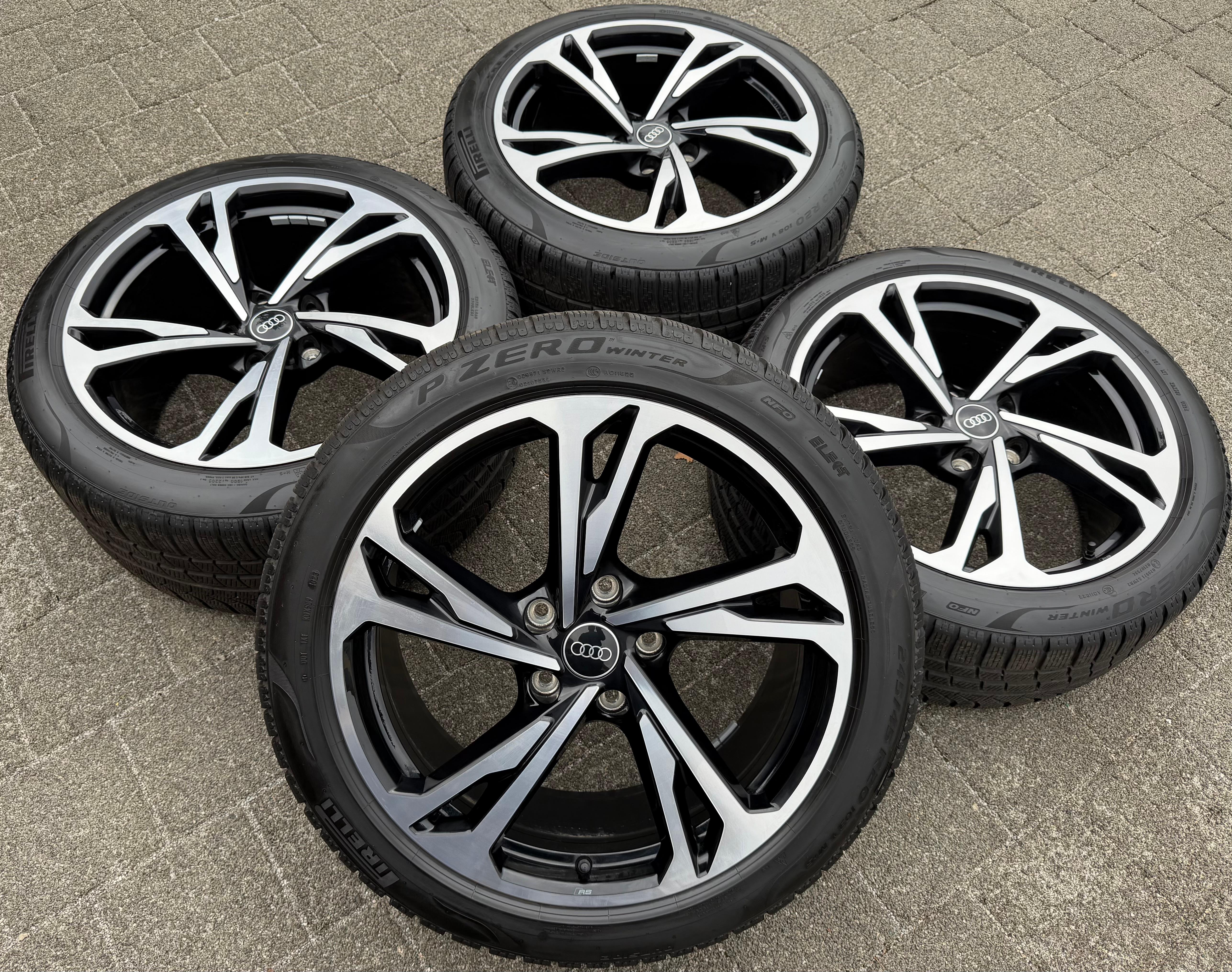 4 ORIGINAL 20" ALU WINTERRÄDER AUDI ETRON E-TRON GT 4J3601025AM 4J3601025AL