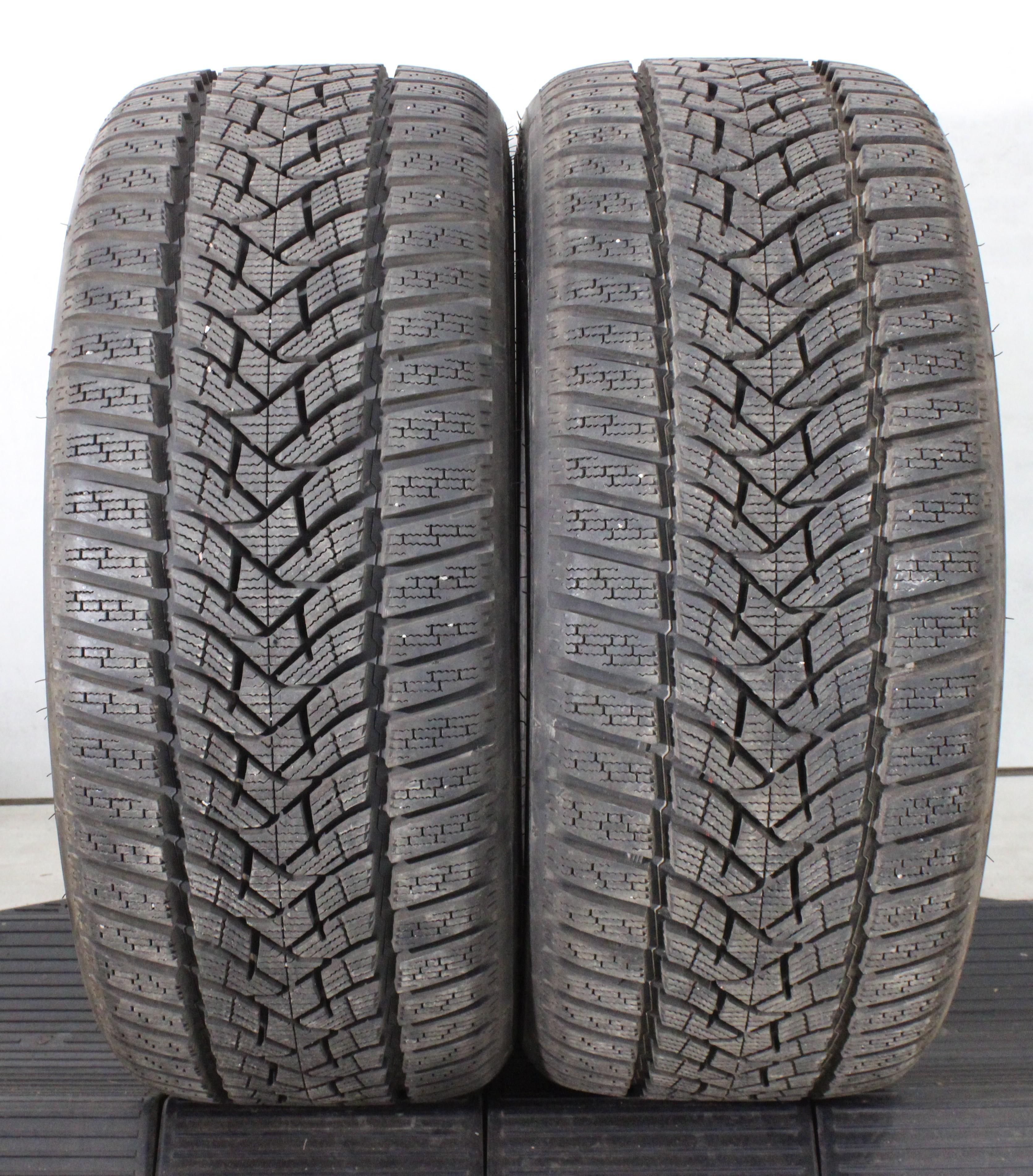 2 x 225/40R18 92V Winterreifen Dunlop Winter Sport 5 8-8,5mm 2020 XL