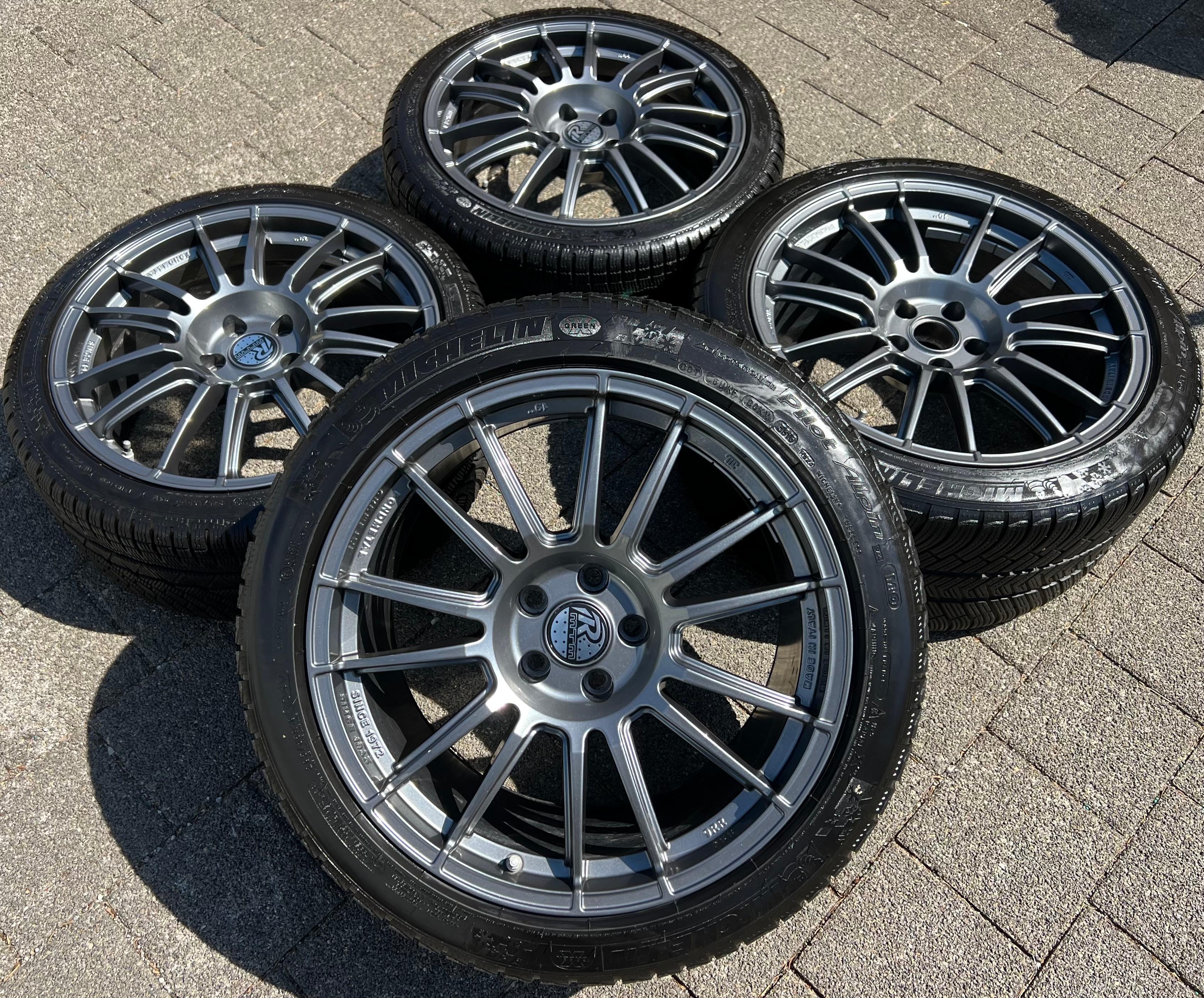 4 ALU 19" WINTERRÄDER AUDI R8 4S 245/35R19 295/35R19 WINTERREIFEN