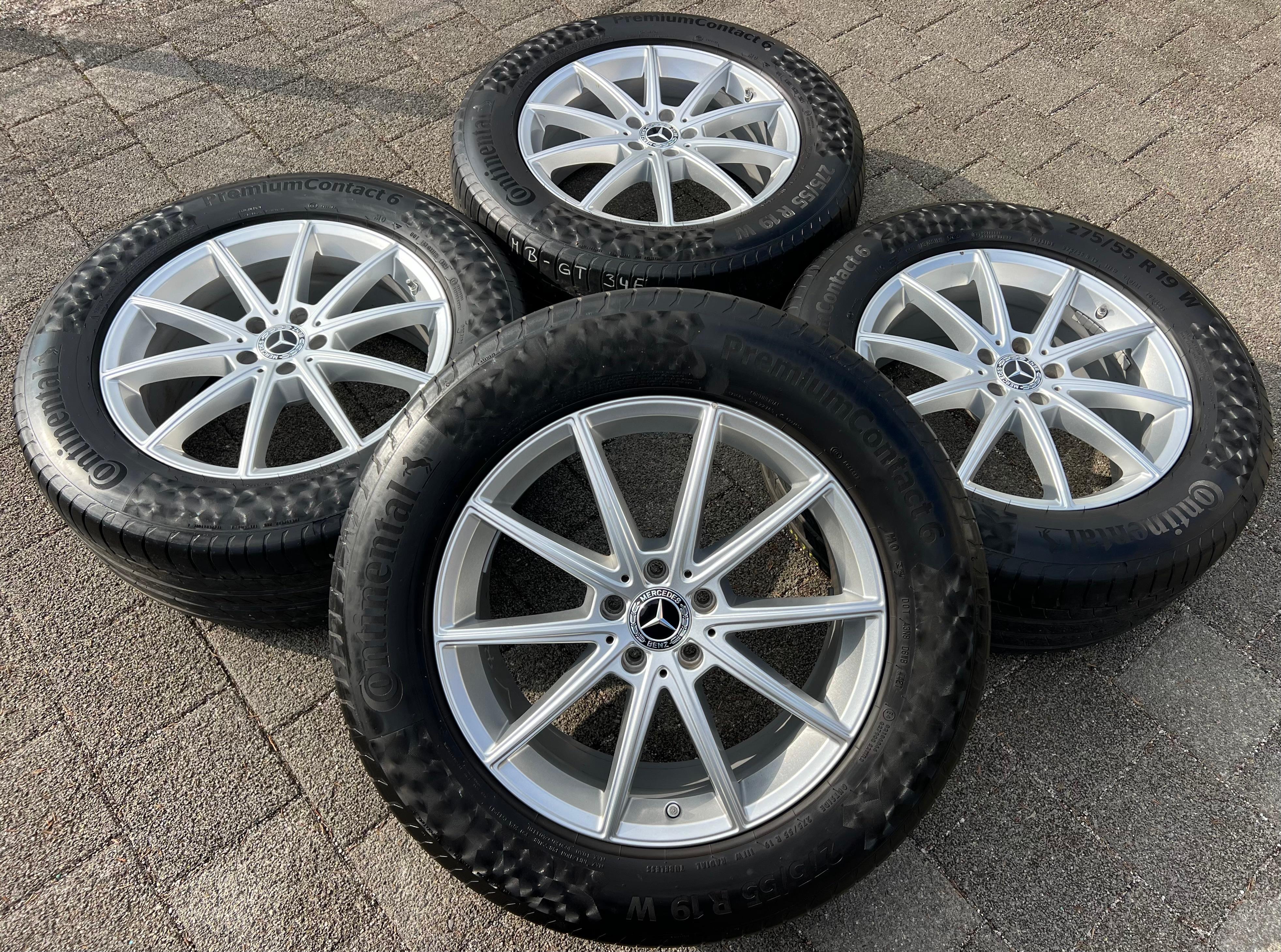4 CERCHI IN LEGA DA 19" ORIGINALI MERCEDES GLE V167 COUPÉ C167 A1674010400 A1674010500