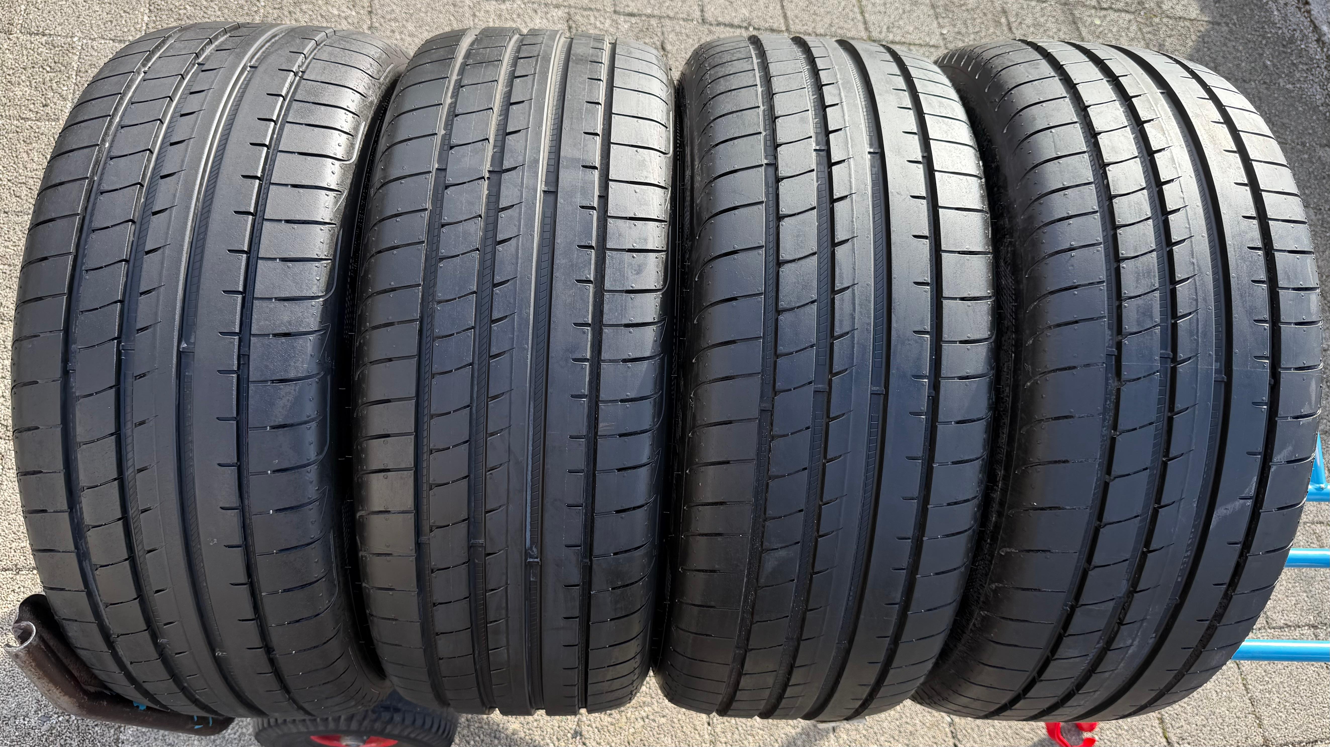4 ruote estive in lega originali da 20" Audi A7 S7 4K F2 4K8601025F 255/40R20 101Y Goodyear