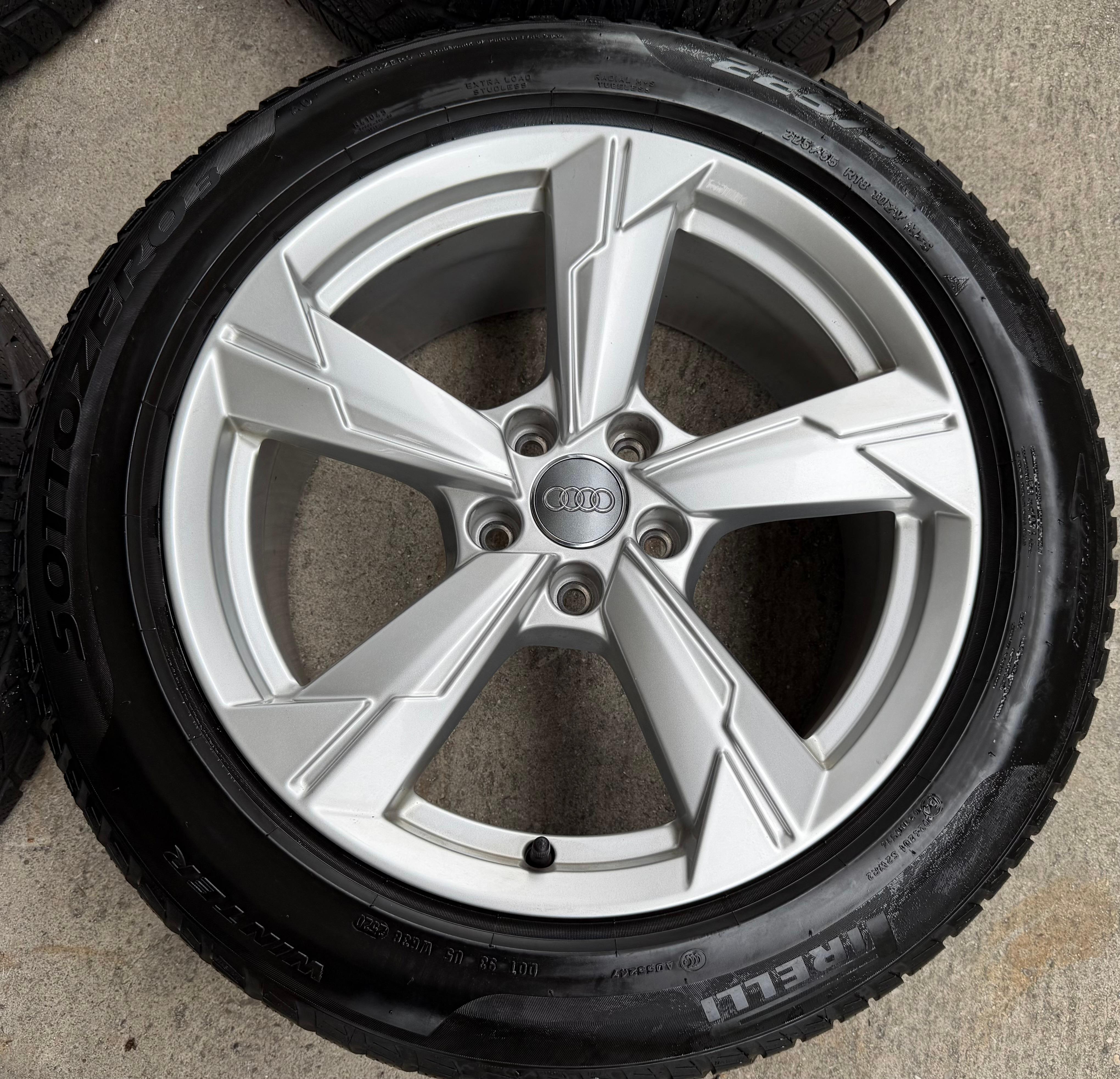 4 ORIGINELE 18" LICHTMETALEN VELGEN AUDI A6 4K F2 C8 4K0601025D 8x18 ET39 GRATIS THUISBEZORGD