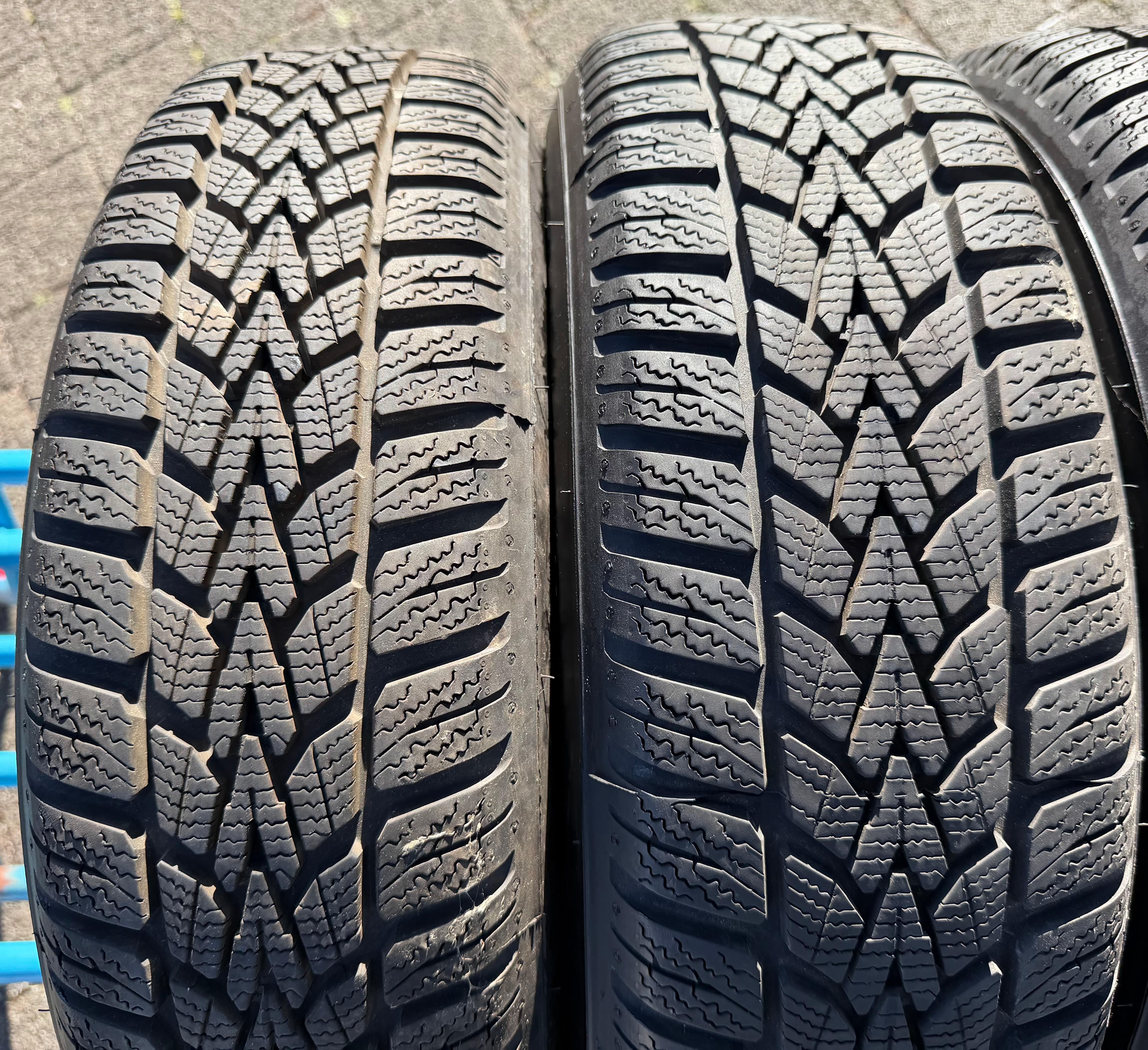 4 Original Winterräder Smart 453 165/65R15 81T 185/60R15 84T Dunlop RDKS 2025