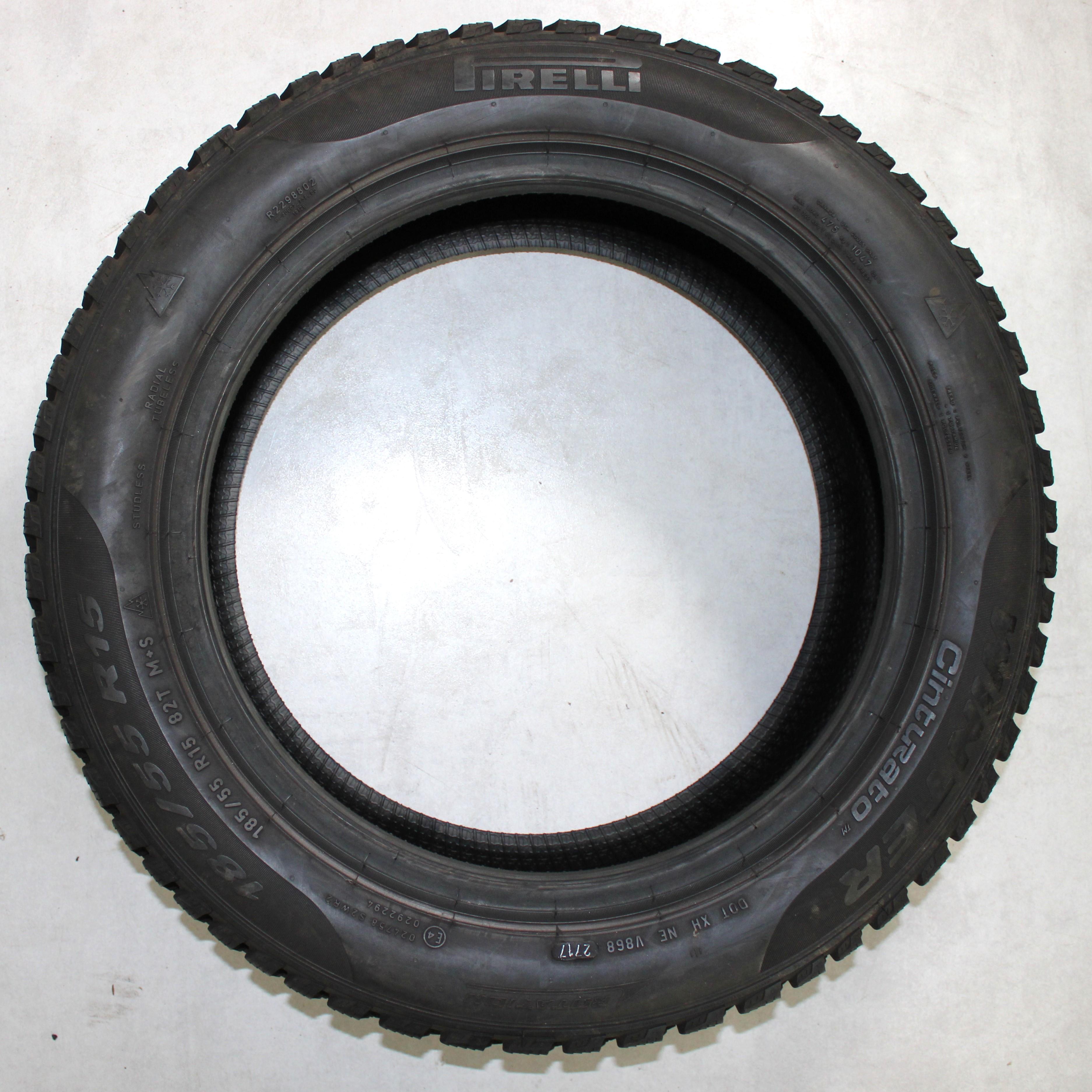 4 x 185/55R15 82T winterbanden Pirelli Winter Cinturato 7-7,5mm 1x2016/3x2017