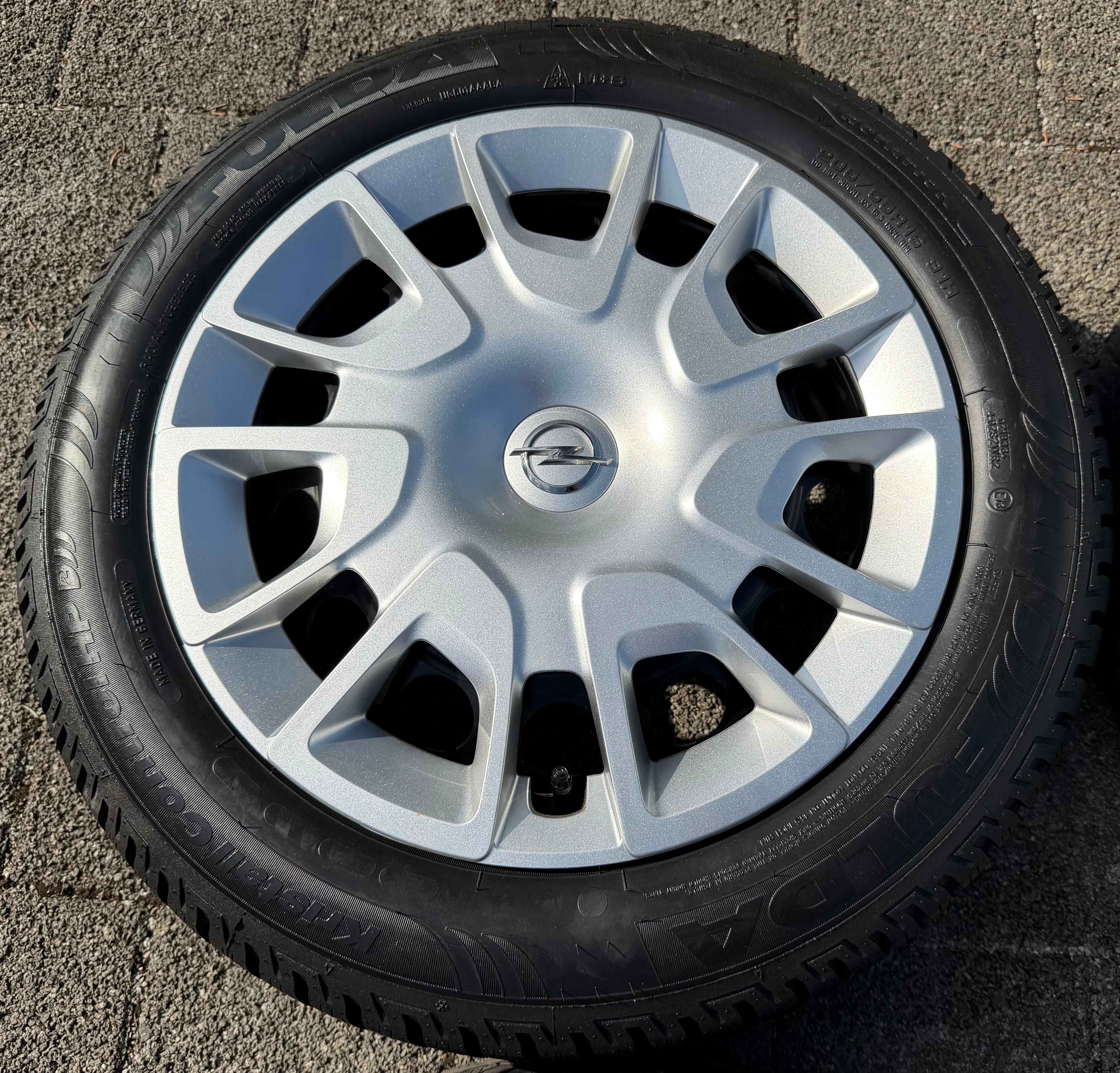 4 Original Winterräder Opel Astra L 205/55R16 91H Fulda 7x16 ET44