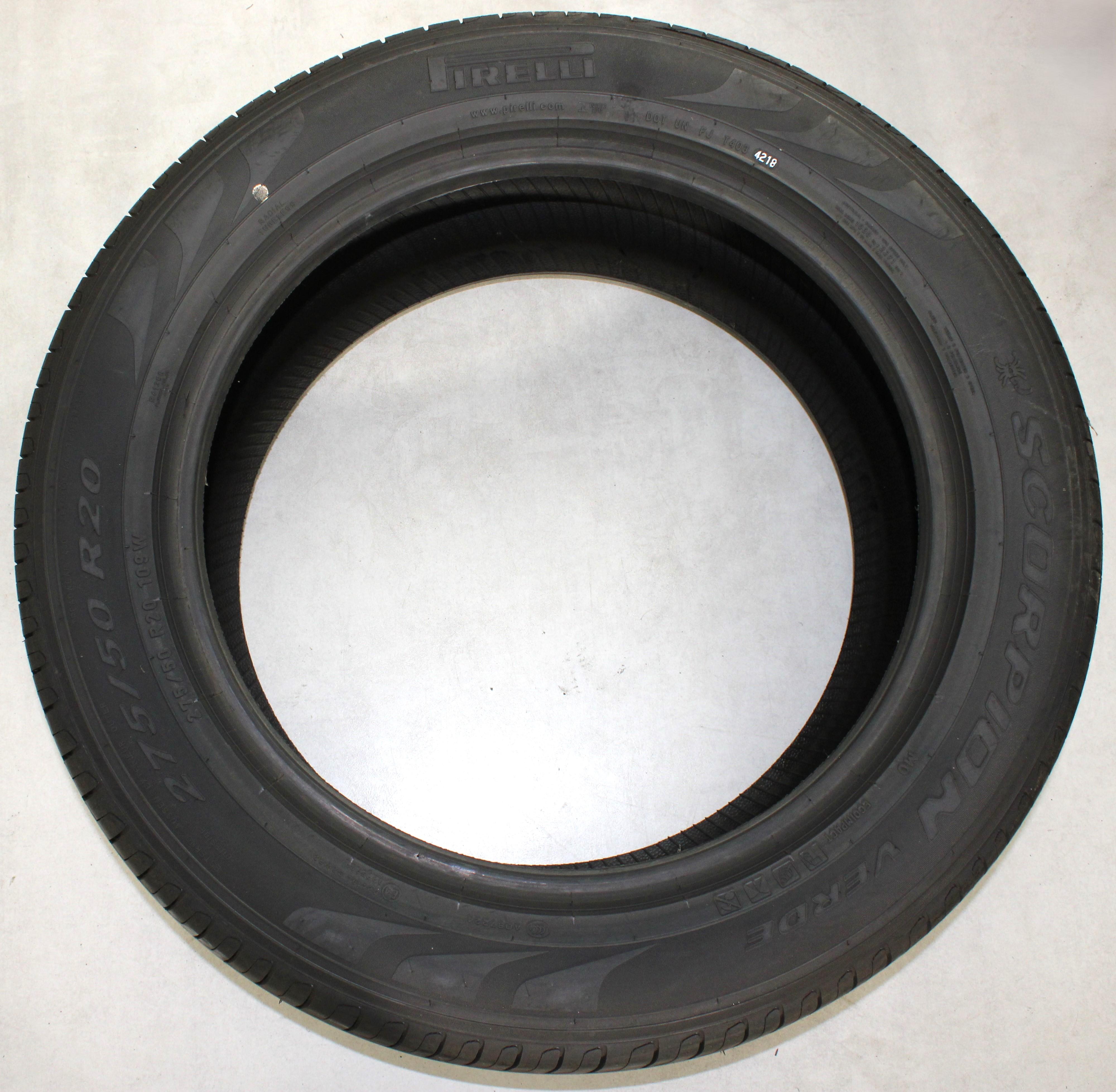 1 x 275/50R20 109W Sommerreifen Pirelli Scorpion Verde MO 2018