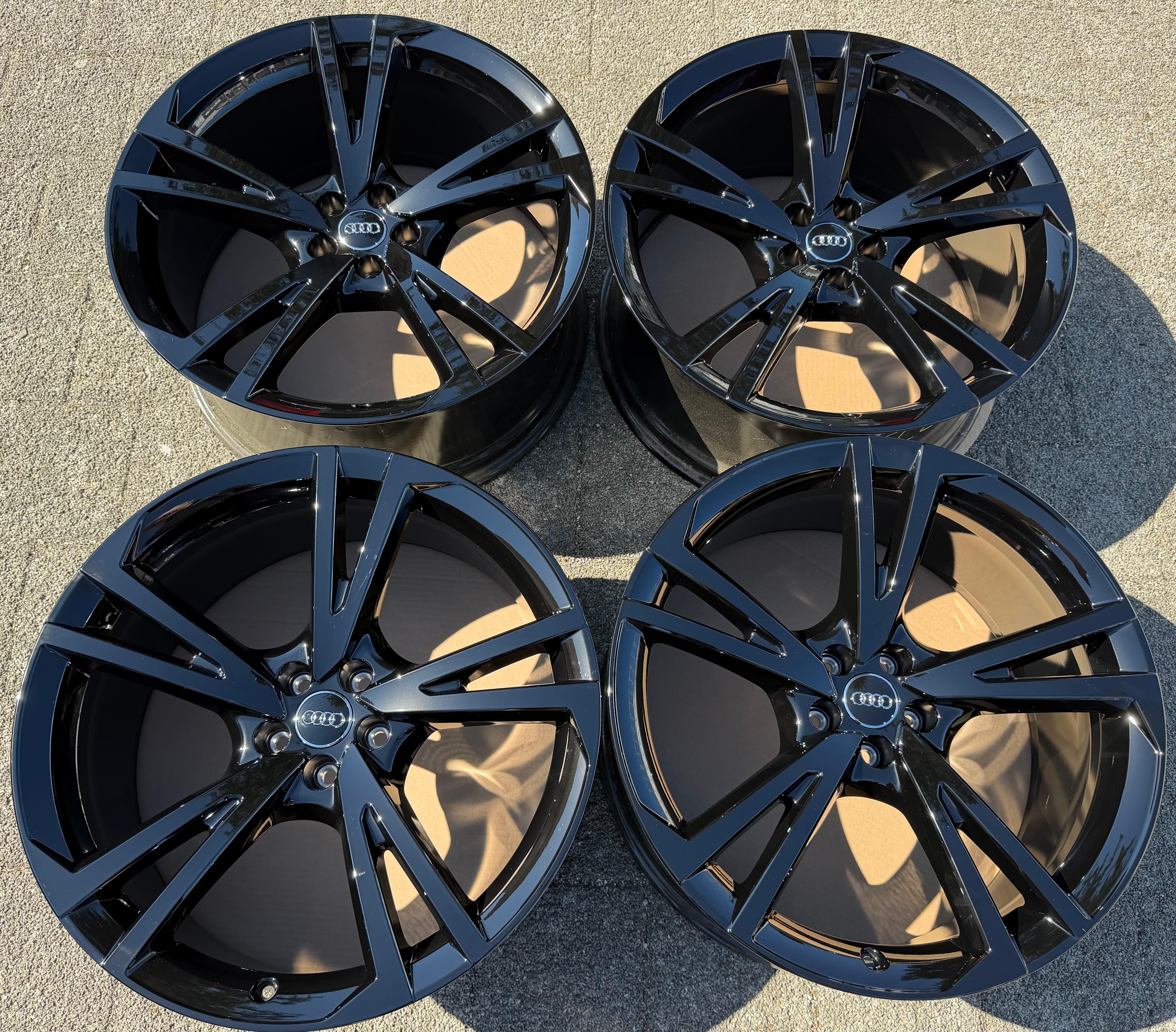 4 originele 22" aluminium velgen voor AUDI Q7 SQ7 4M 4M0601025CA 10X22 ET26 nieuw
