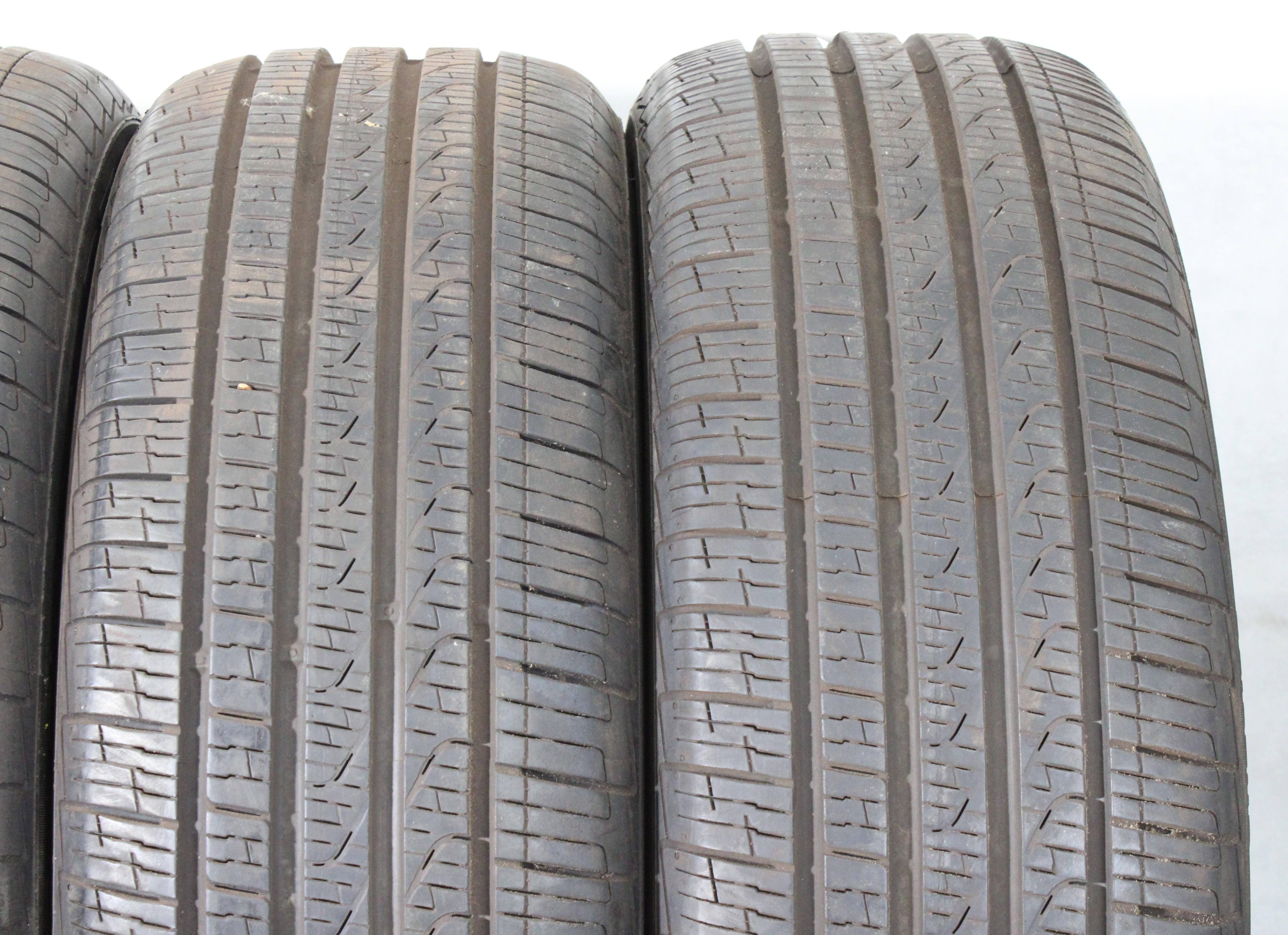 4 x 205/55R17 95V Ganzjahresreifen Pirelli Cinturato P7 AS M+S 2x 7,5-8mm und 2x 6,5mm 2015 Seal