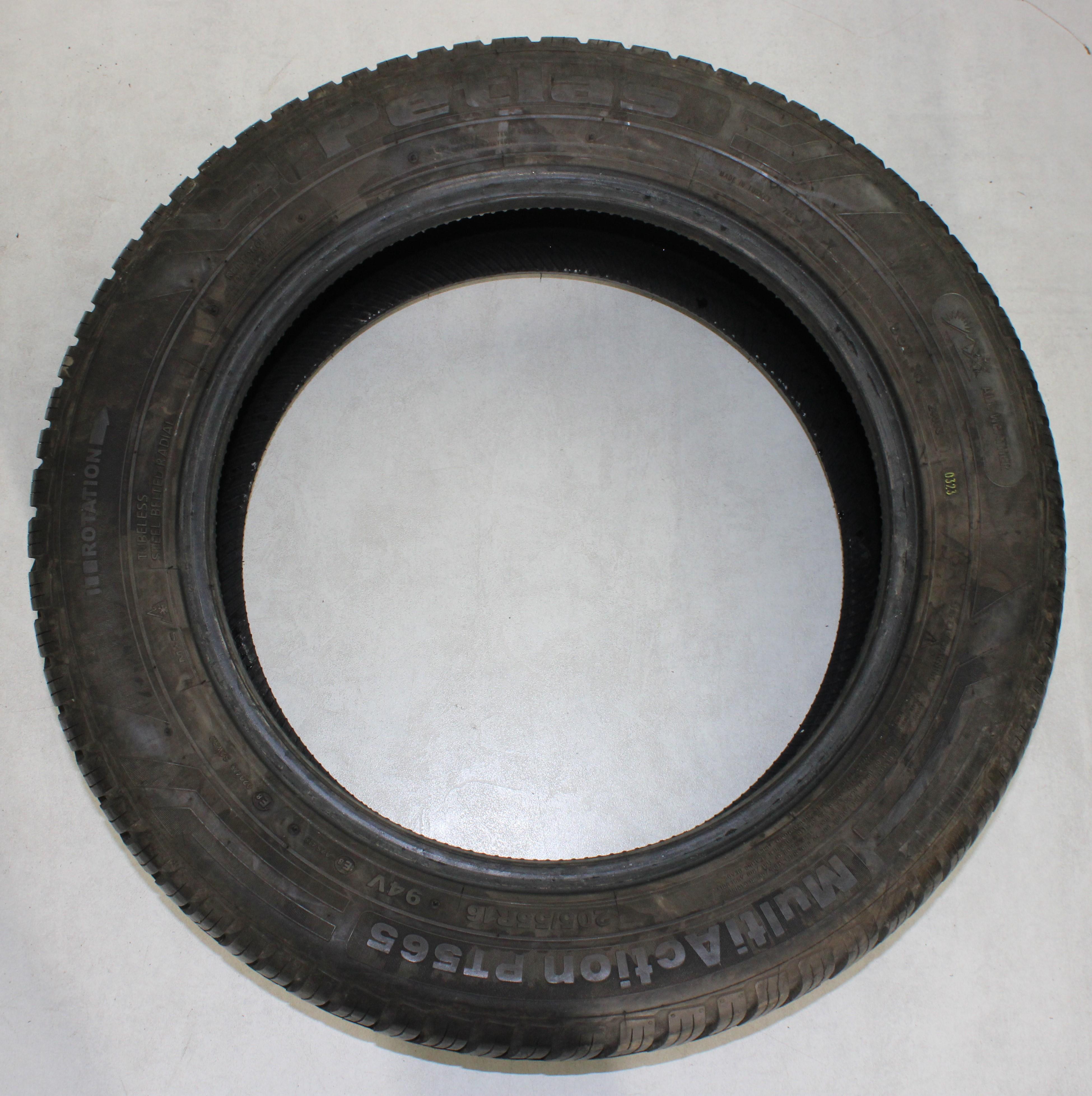 2 x 205/55R16 94V Ganzjahresreifen Petlas MultiAction PT565 6,5mm 2023