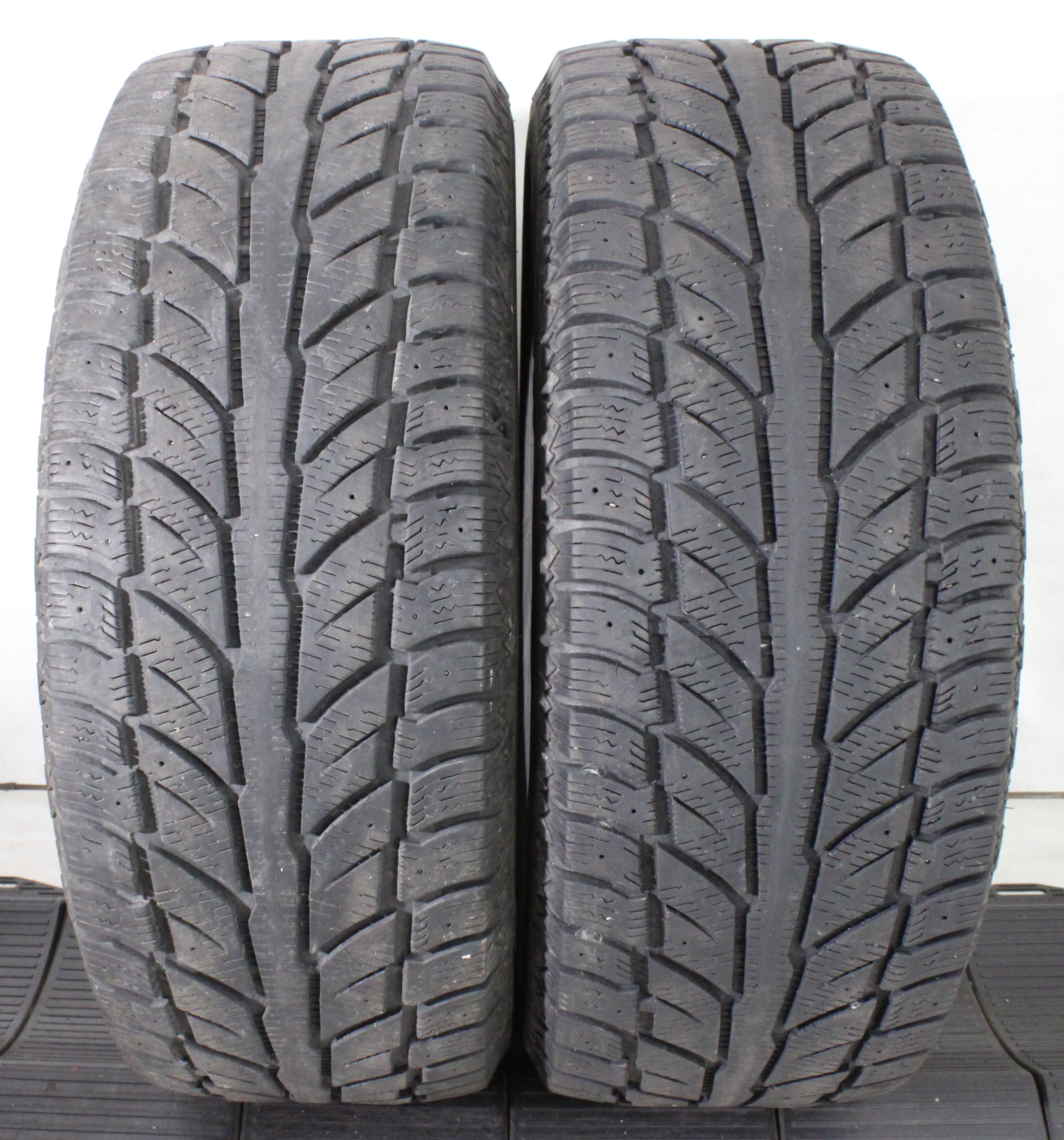 2 x 265/60R18 110T Winterreifen Cooper Weather-Master WSC in der Mitte 5,5mm und auf den Schultern 6-6,5mm. 2024