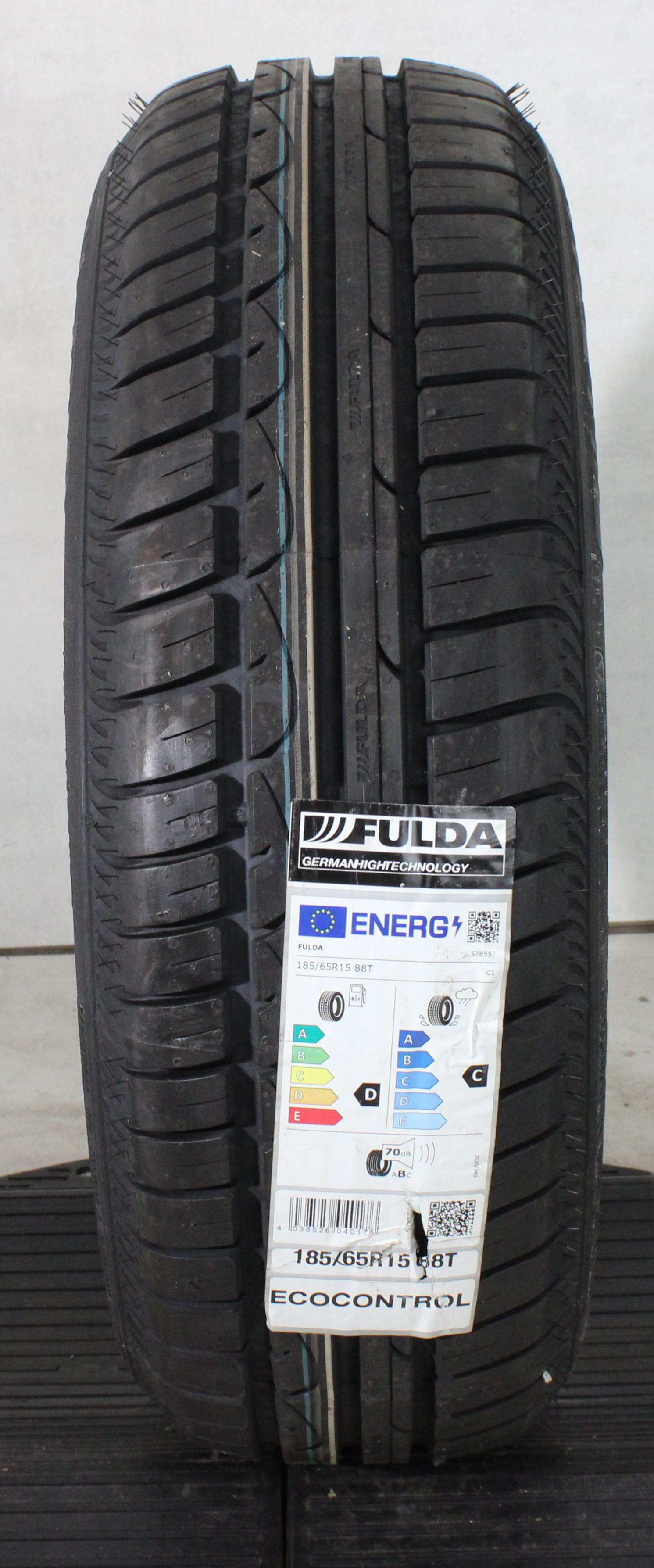 1 x 185/65R15 88T Sommerreifen Fulda Eco Control 2023 NEU