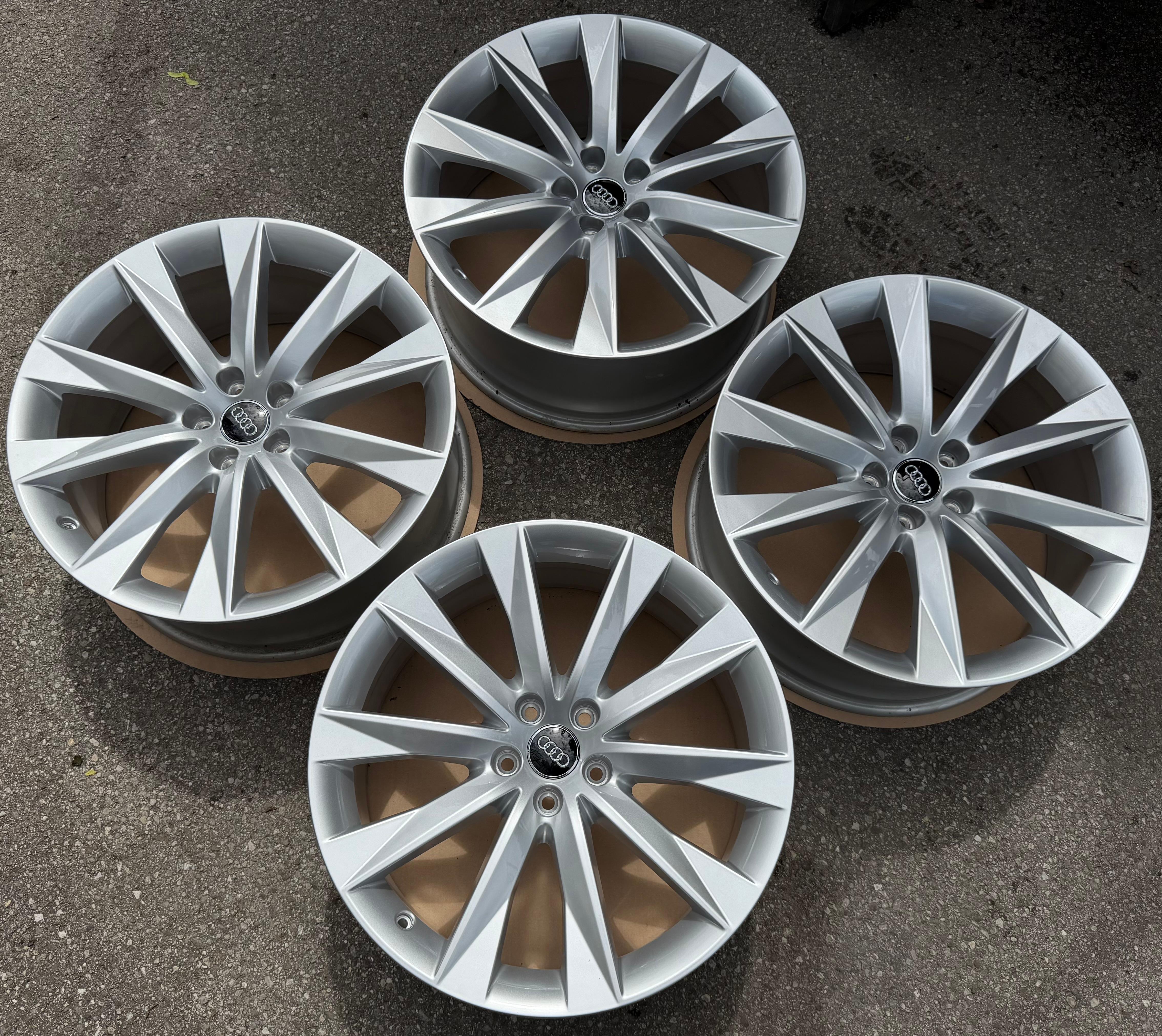4 ORIGINAL 20" ALUFELGEN AUDI A6 ALLROAD 4K 4AH 4K9071490 8,5x20 ET37