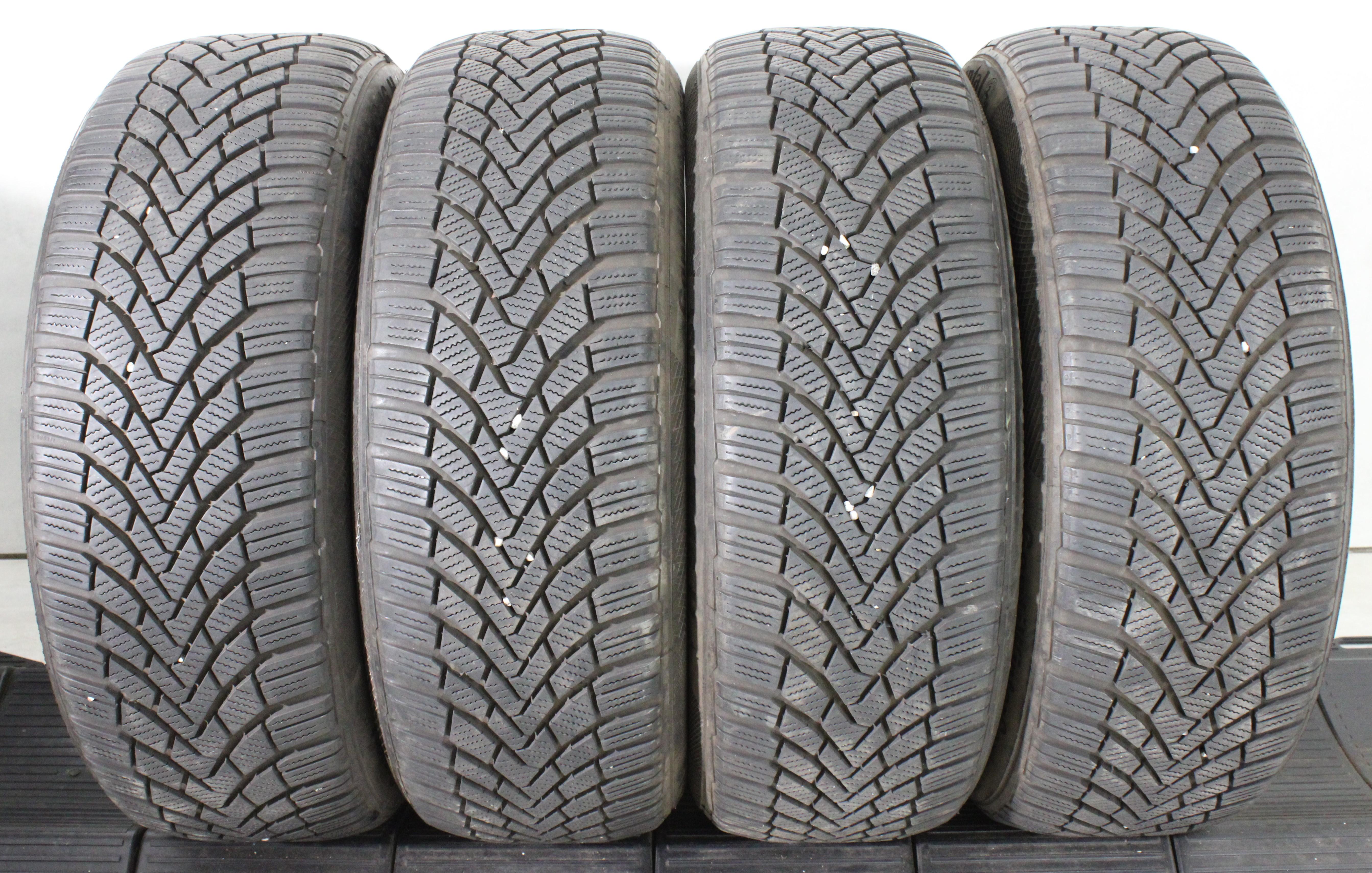 4 x 195/55R16 87H Winterreifen Continental Winter Contact TS850 6,5-7mm 2014
