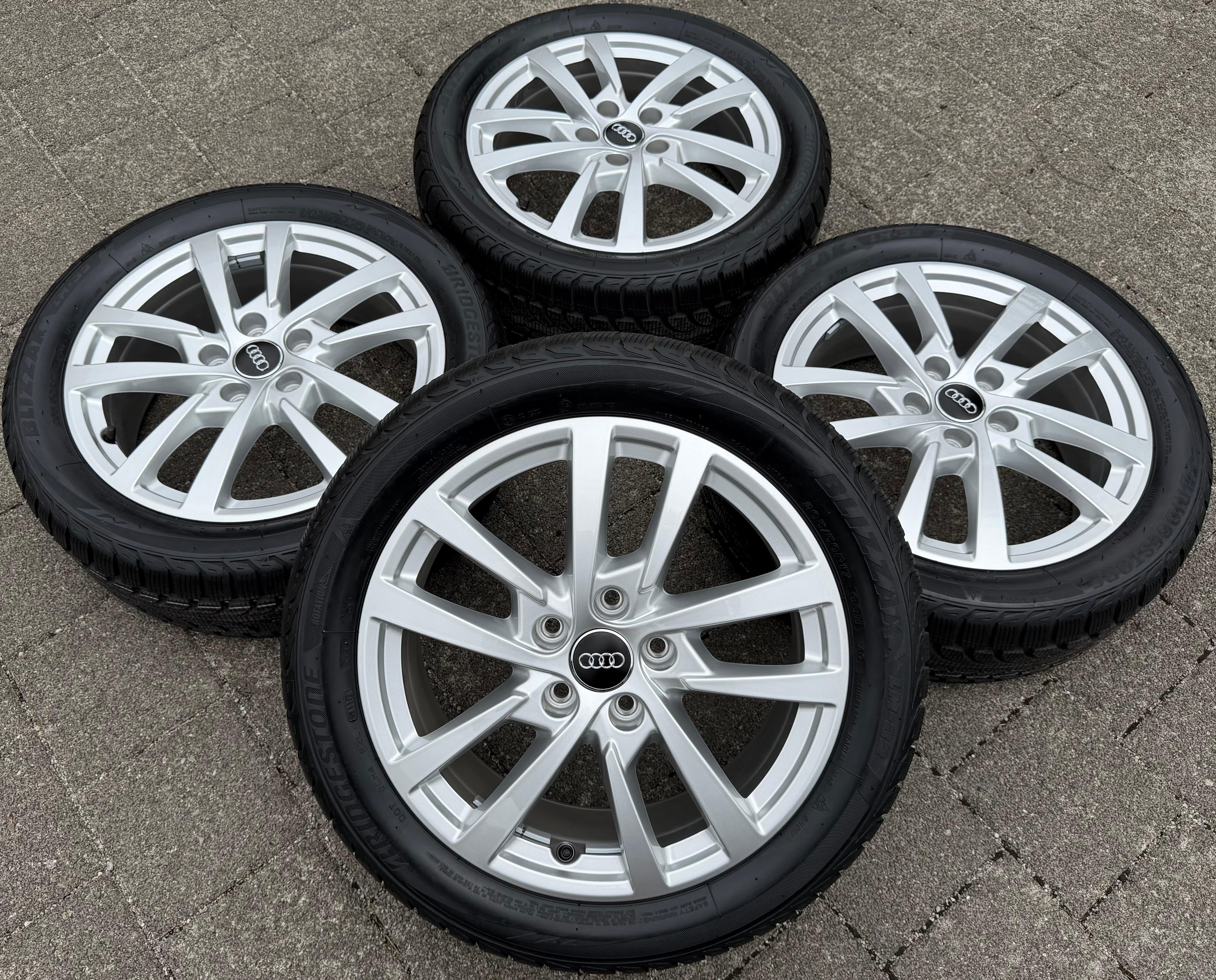 4 Original 17" Alu Winterräder Audi A3 S3 8V 8V0601025DH 205/50R17 93H Bridgestone