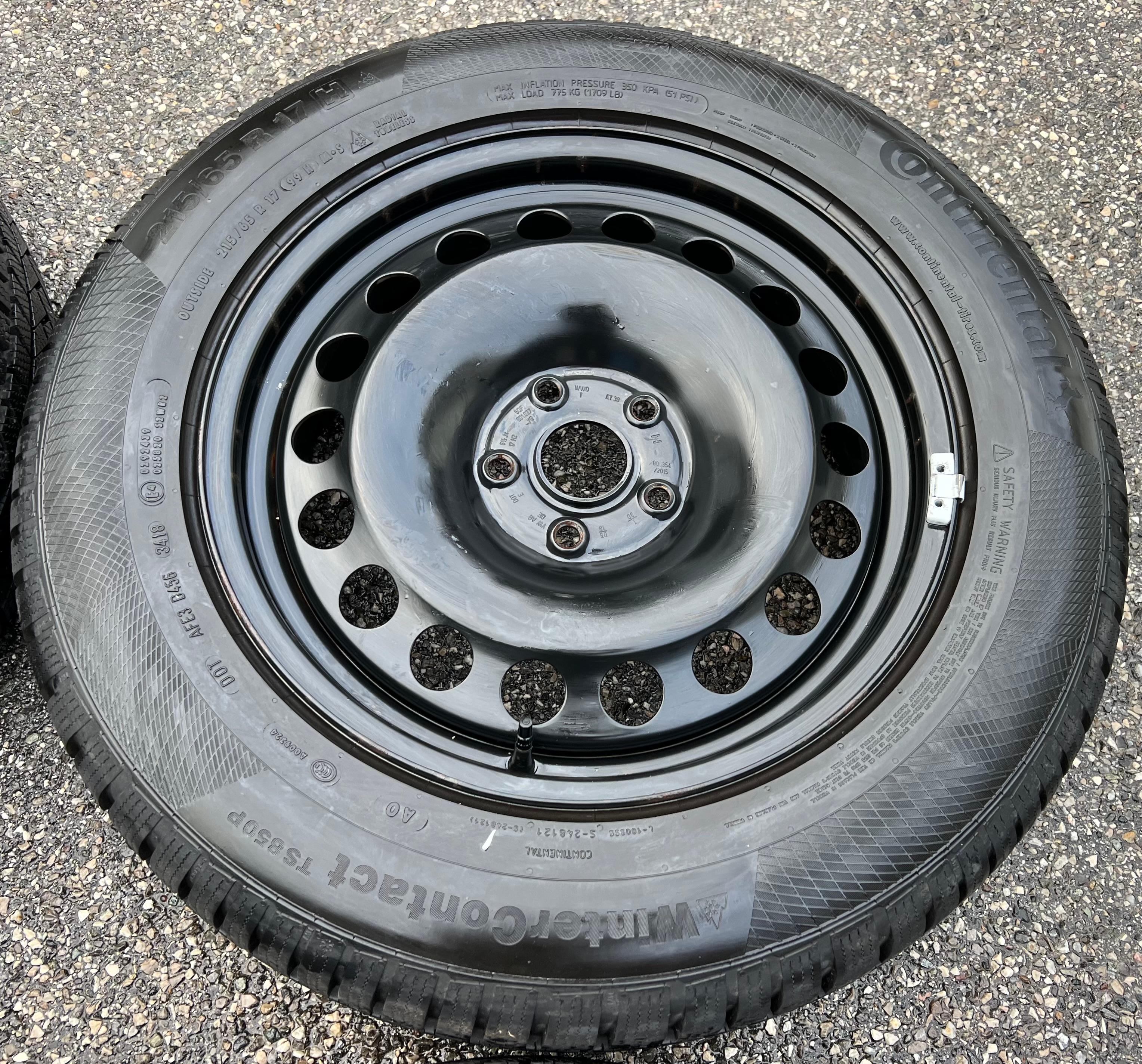 4 WINTERRÄDER AUDI Q3 F3 SEAT TARRACO SKODA KODIAQ VW TIGUAN II 5NA 215/65R17