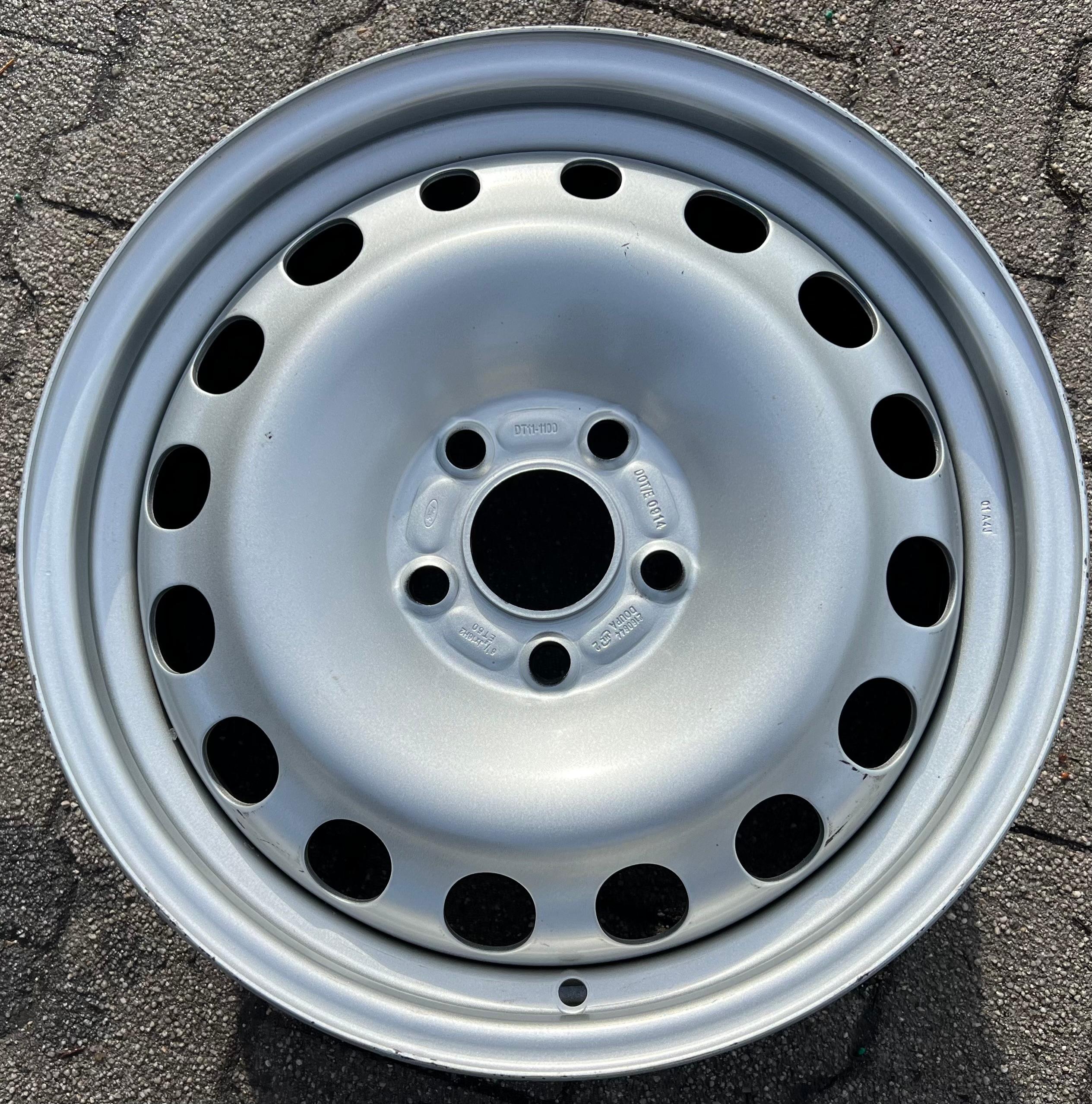 1 X STAHLFELGE 16" FORD TRNSIT CONNECT TOURNEO PJ2 PU2 6,5x16 ET50 RDKS FREIHAUS