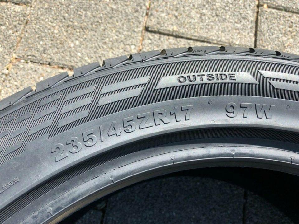 2 X 235/45R17 97W XL BERLIN TIRES SUMMER UHP1 SOMMERREIFEN NEU