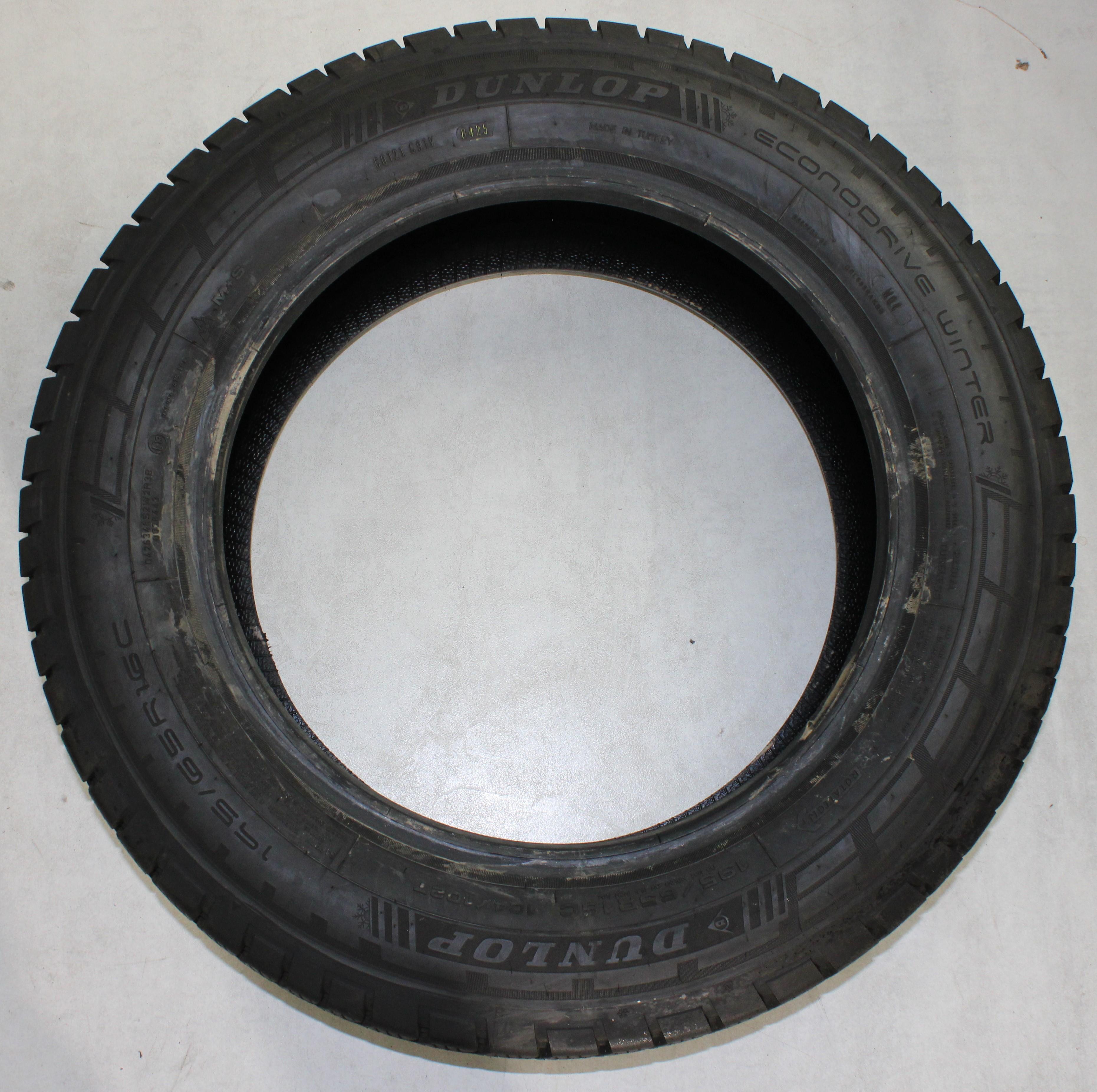 4 x 195/65R16C 104/102T neumáticos de invierno Dunlop Econodrive Winter 2x7-7,5mm/2x8,5mm 2025