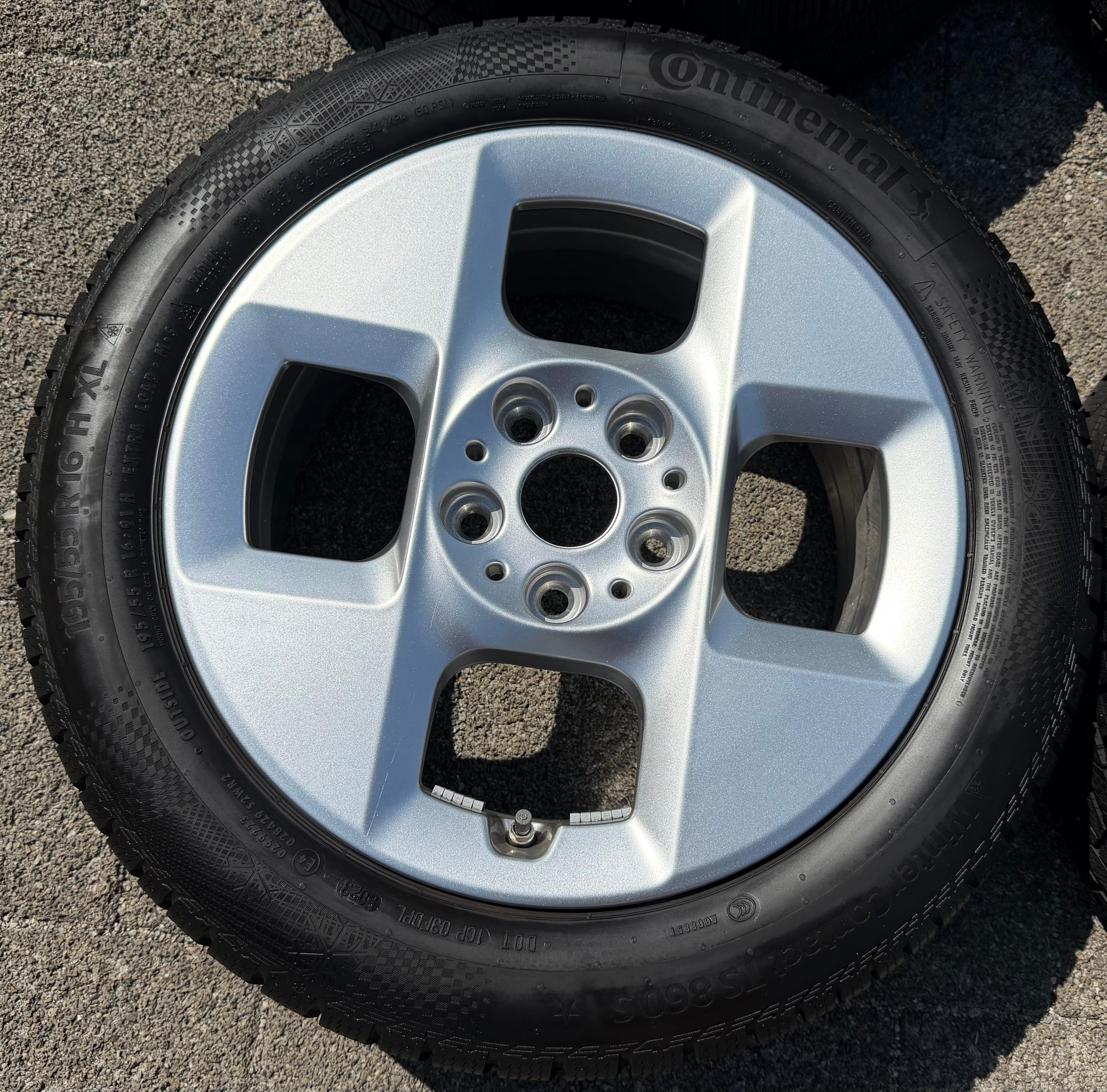 4 Original Alu Winterräder Mini F65 F66 F67 5A3E635 4-Square-Spoke 955 RDKS