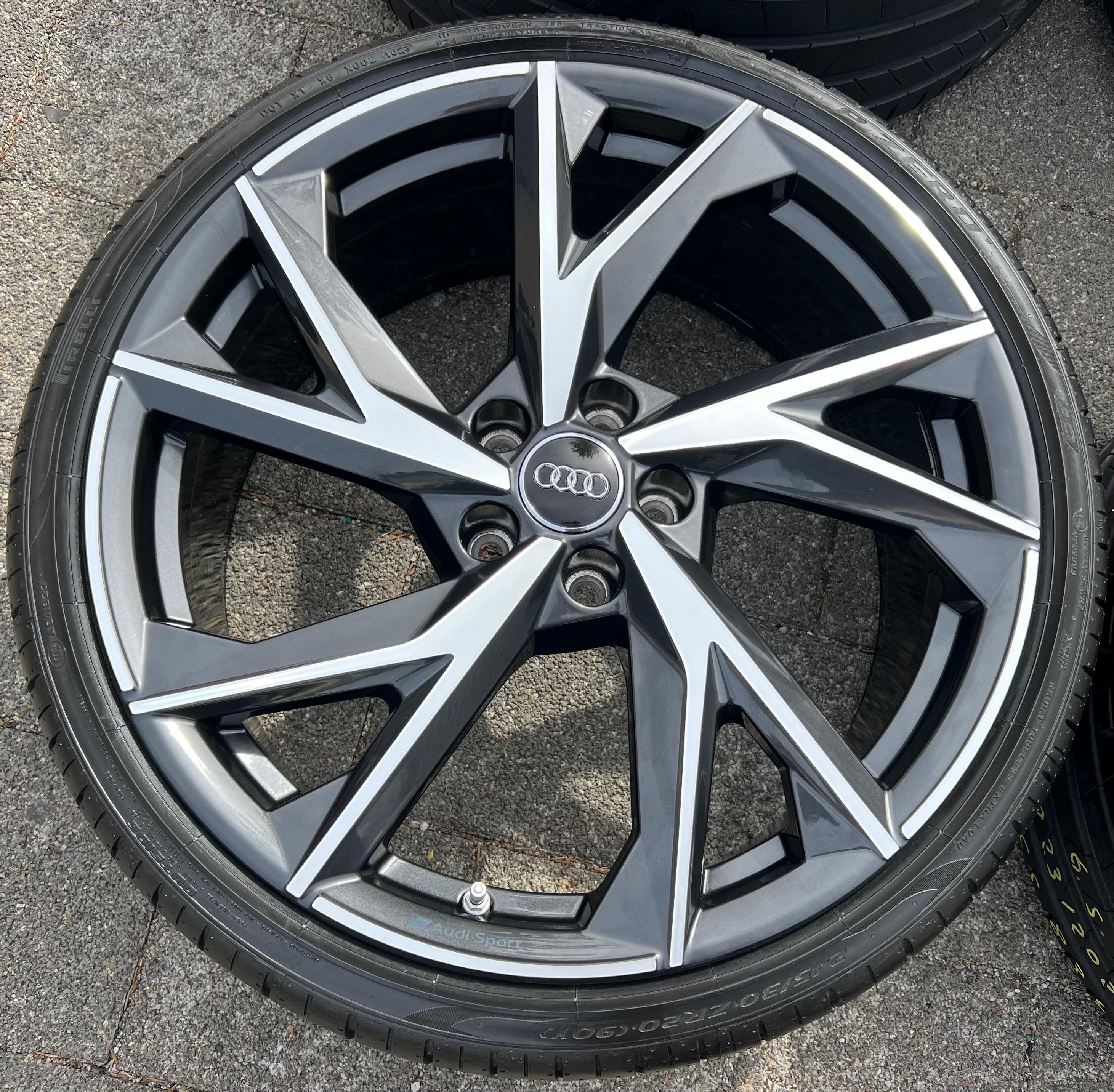 4 CERCHI ESTIVI ORIGINALI IN ALLUMINIO DA 20" AUDI R8 4S V10 4S0601025BT 4S0601025CB CONSEGNA GRATUITA