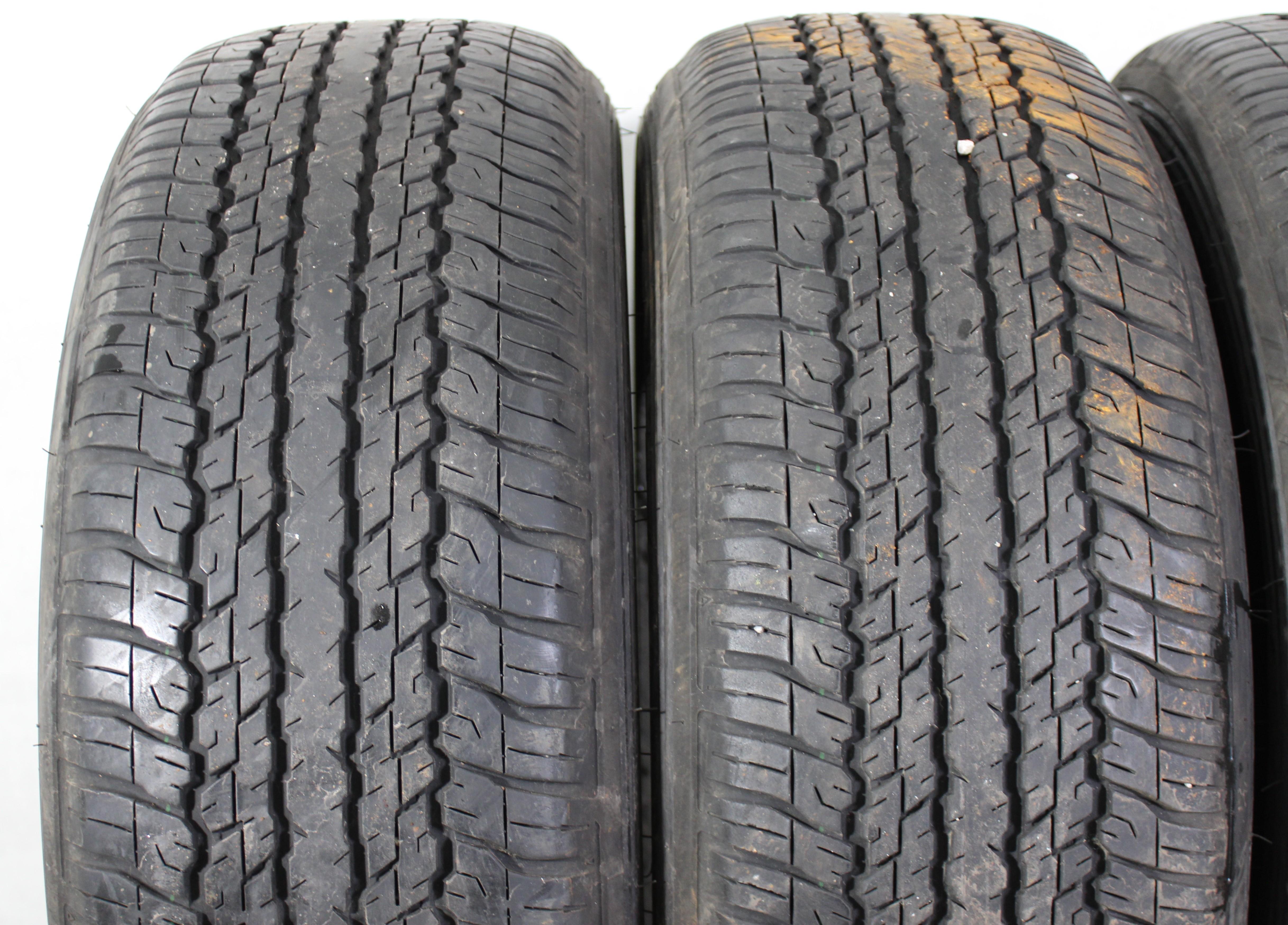 4 x 265/60R18 110H Sommerreifen Dunlop Grandtrek AT25 6-6,5mm 2020