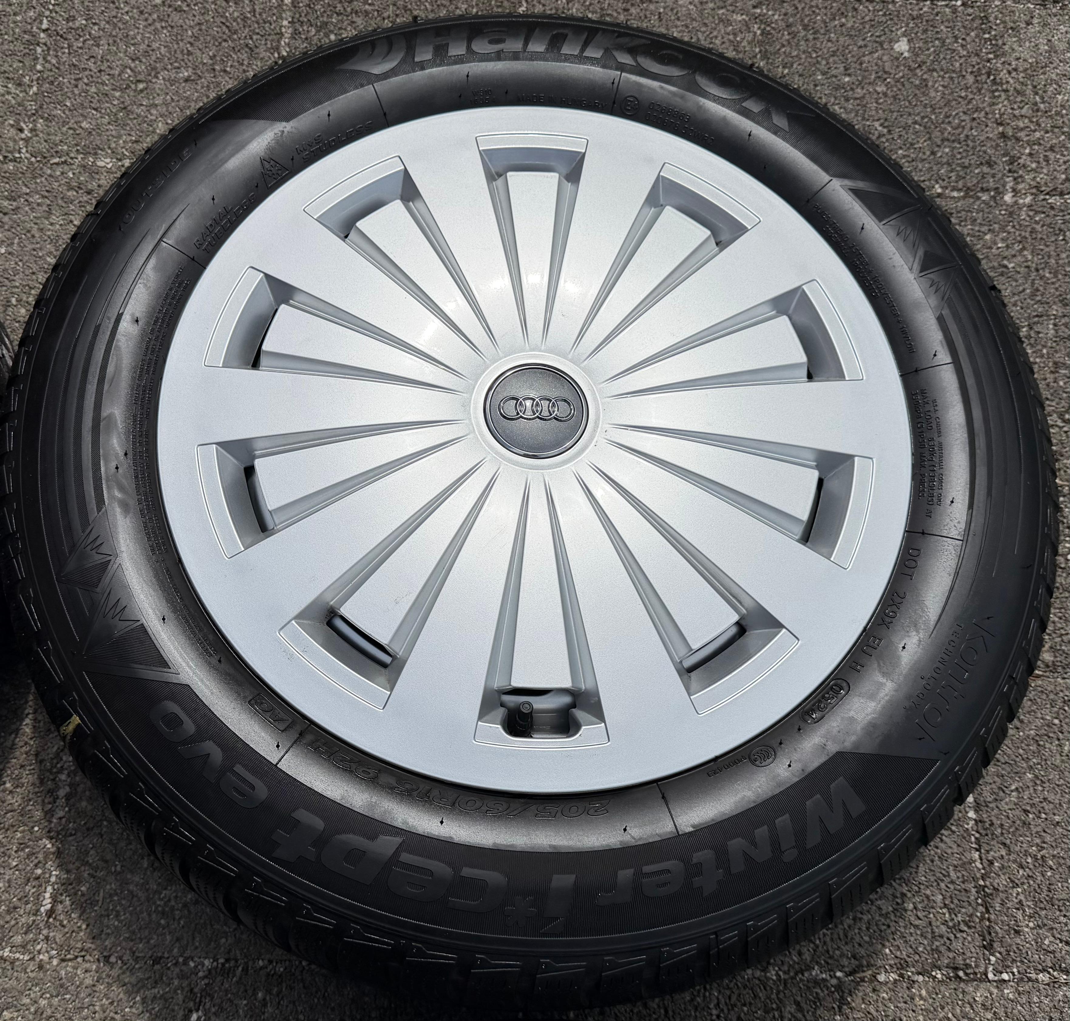 4 ORIGINAL ALU WINTERRÄDER AUDI A4 B9 8W 205/60R16 92H 8W0601025 2024