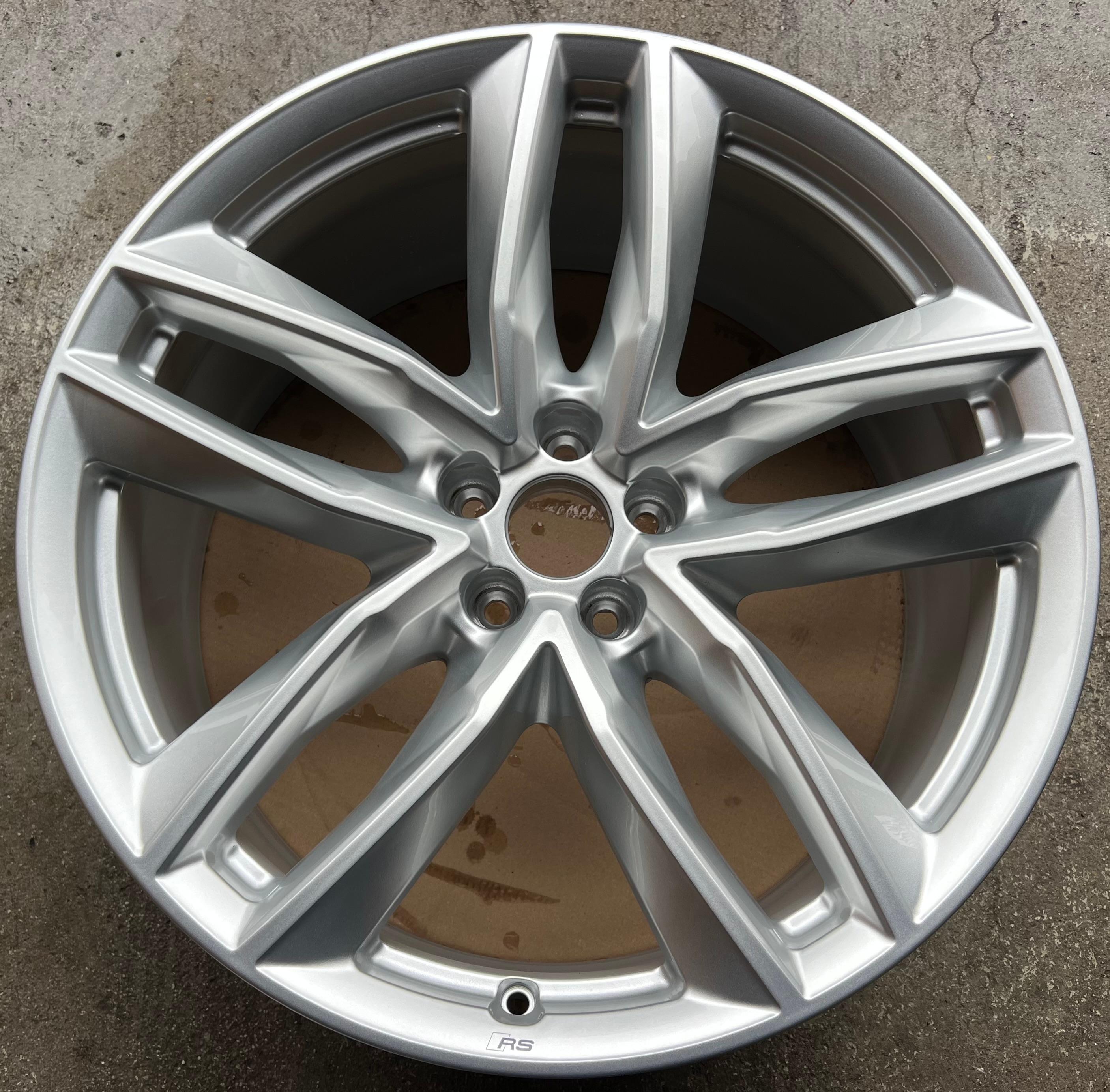 1 cerchio in lega originale da 21" per Audi Q7 4M 4M0601025S 9,5x21 ET31 TOP