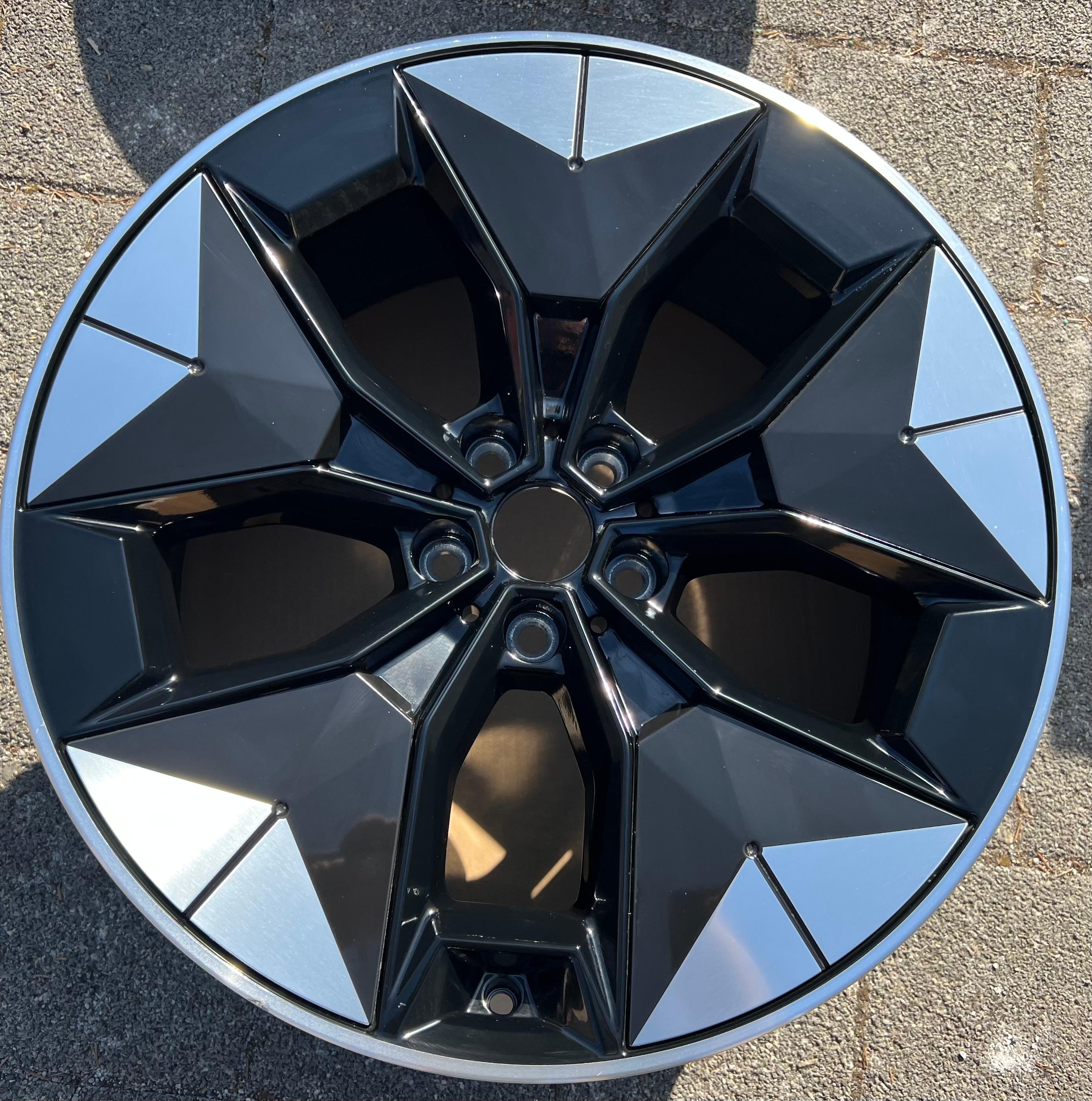 1 X ORIGINAL 20" ALUFELGE FELGE BMW IX3 6894845 9,5x20 ET43 STYLING 843 FREIHAUS