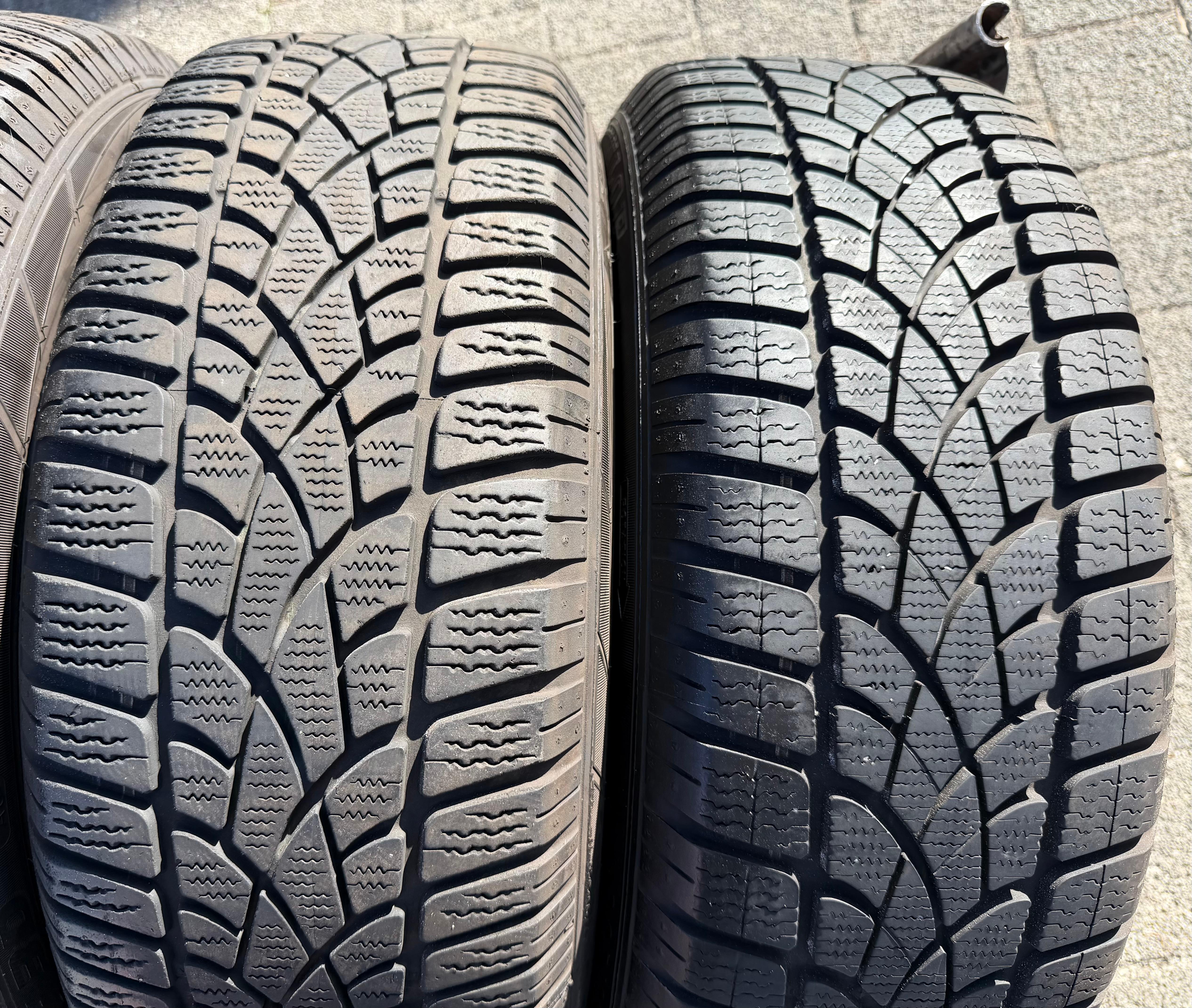 4 ruedas de invierno de aleación originales Audi A4 8W B9 8W0601025A 205/60R16 92H Dunlop