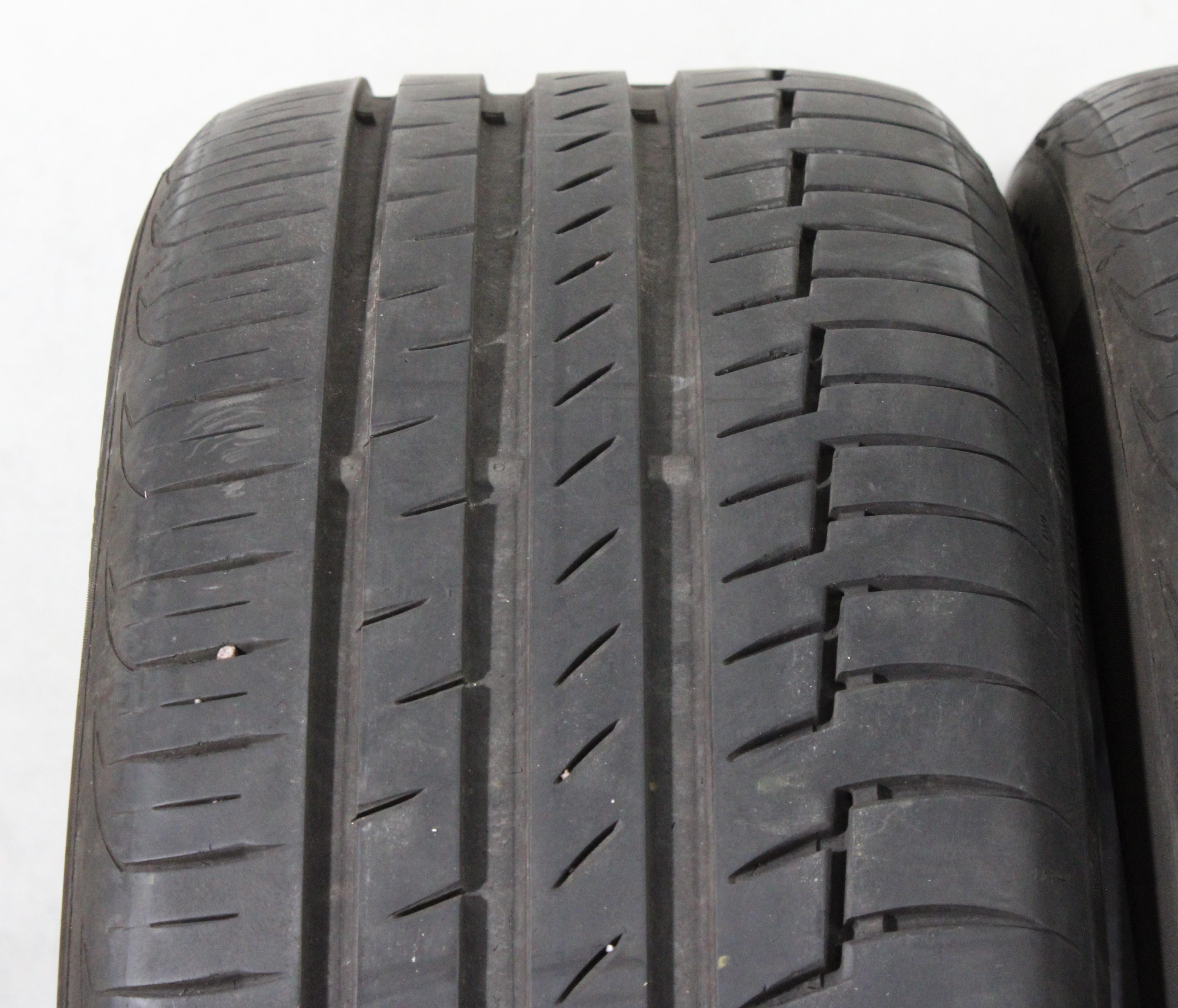 2 neumáticos de verano Continental Premium Contact 6, 225/50R18 99W, * 5-5,5 mm, 2019 XL