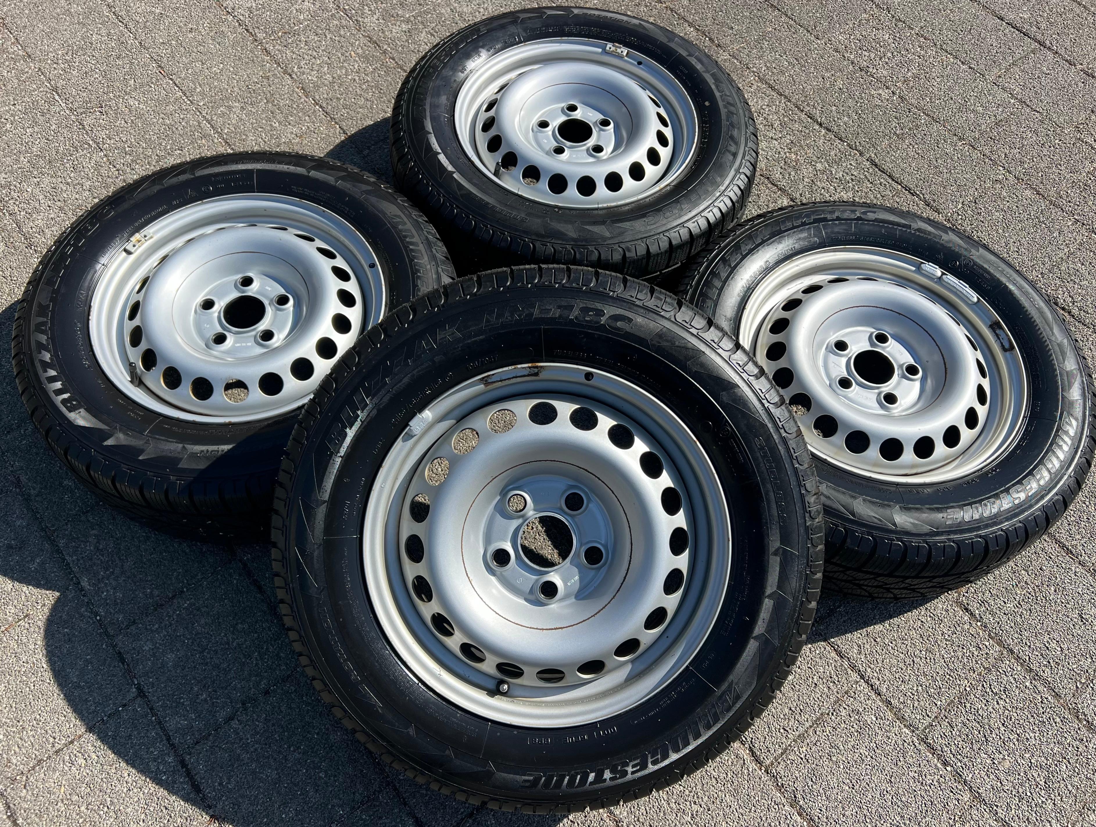 4 WINTERRÄDER VW BUS T5 T6 215/65R16C 106/104T BRIDGESTONE WINTER