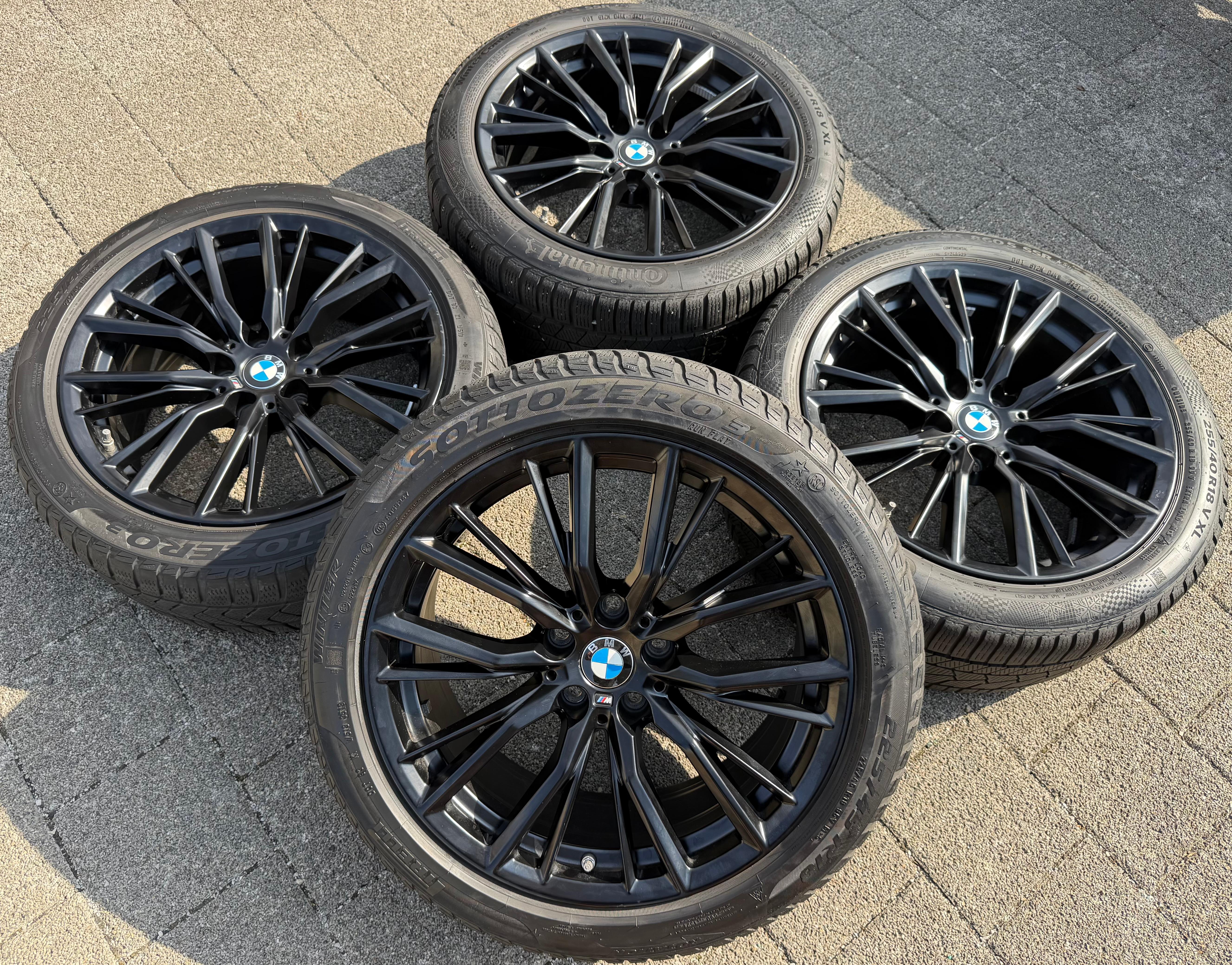 4 Original 18" Alu Winterräder BMW 3ER Reihe G20 G21 4ER G22 G23 2ER G42 M796 RDKS