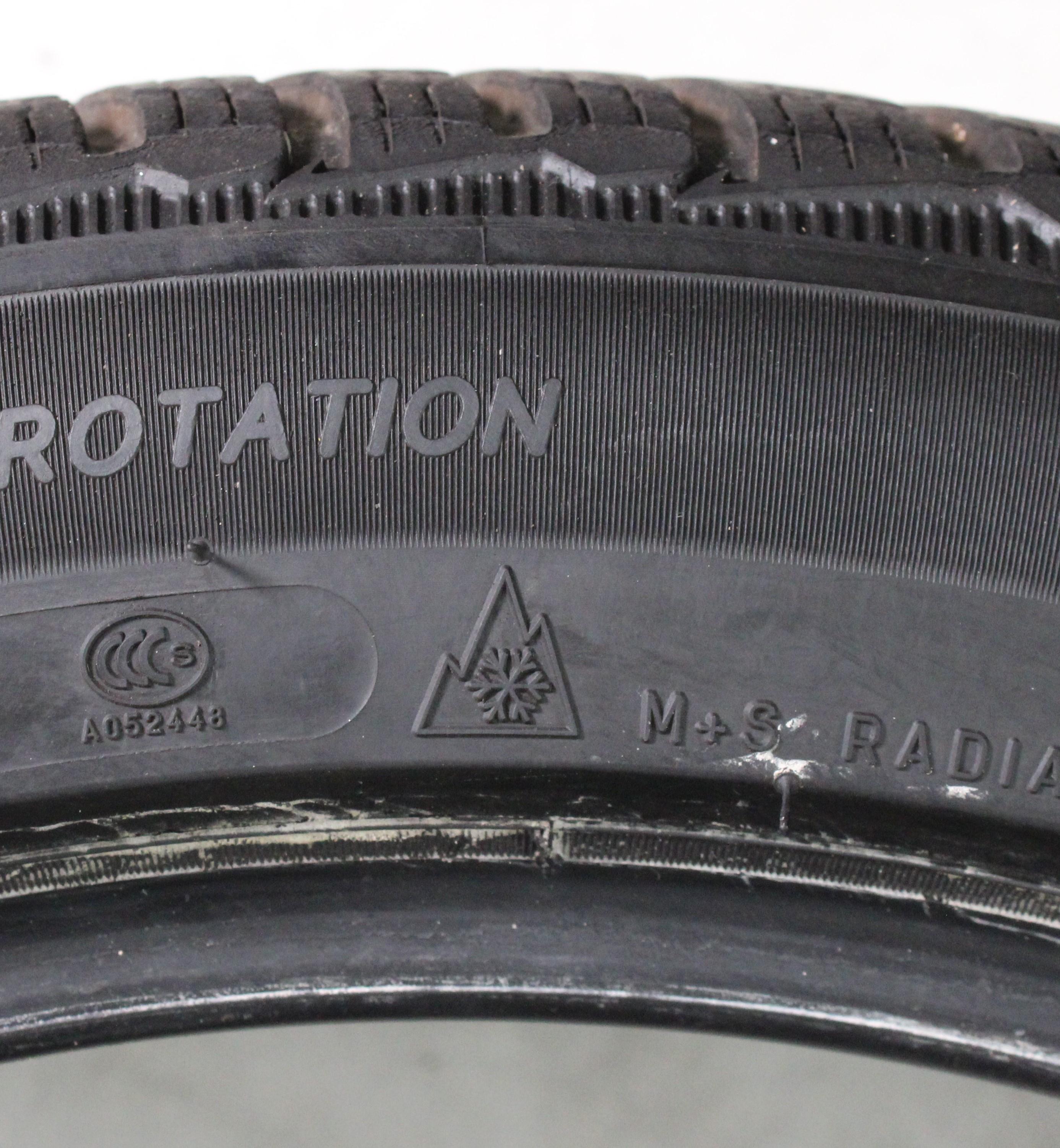 2 x 265/40R19 102V winterbanden Michelin Pilot Alpin 5 7mm 2018 *