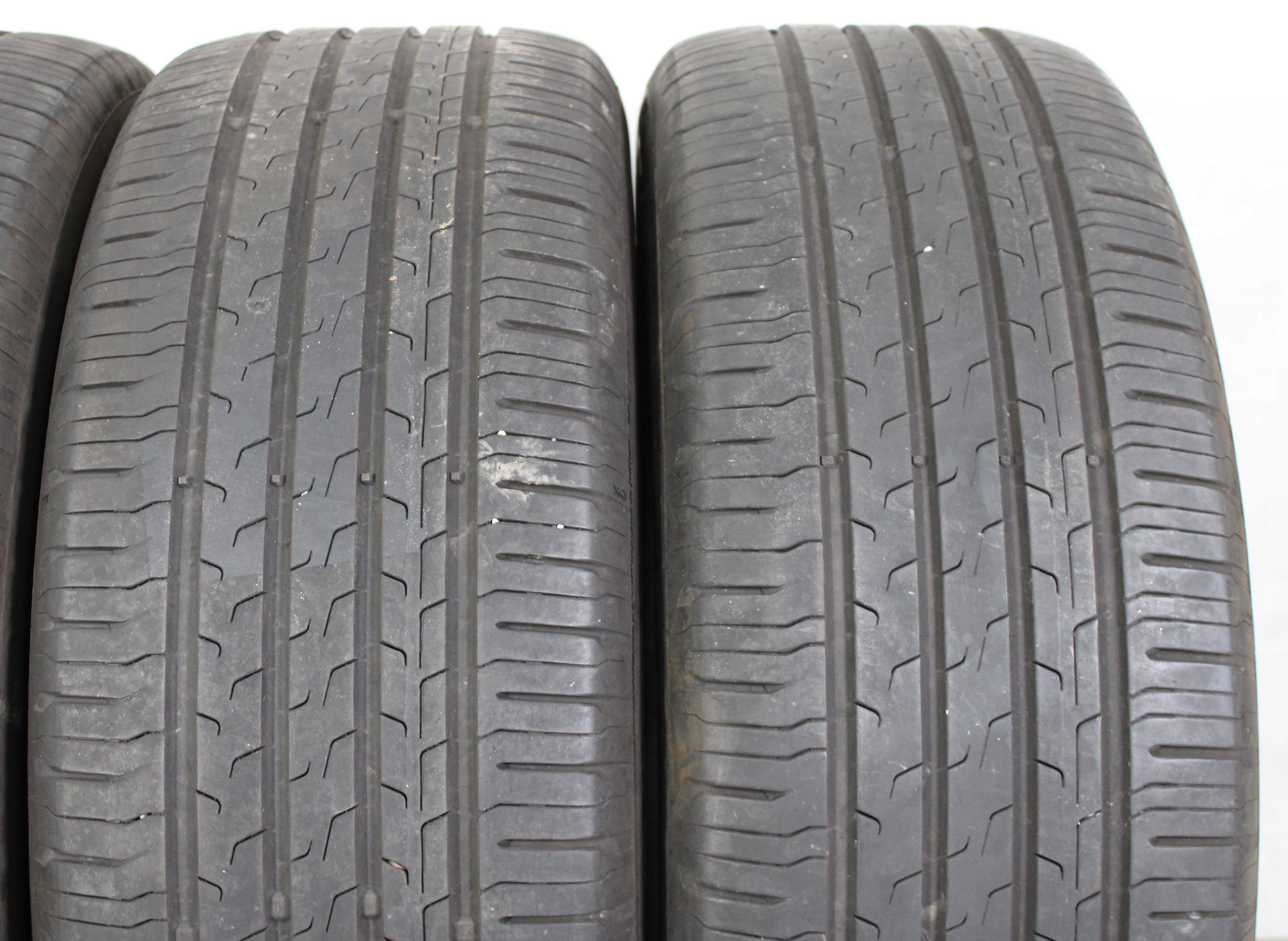 4 x 235/55R18 100V Sommerreifen Continental  Eco Contact 6 4,5-5mm 2x2019/2x2021 Seal