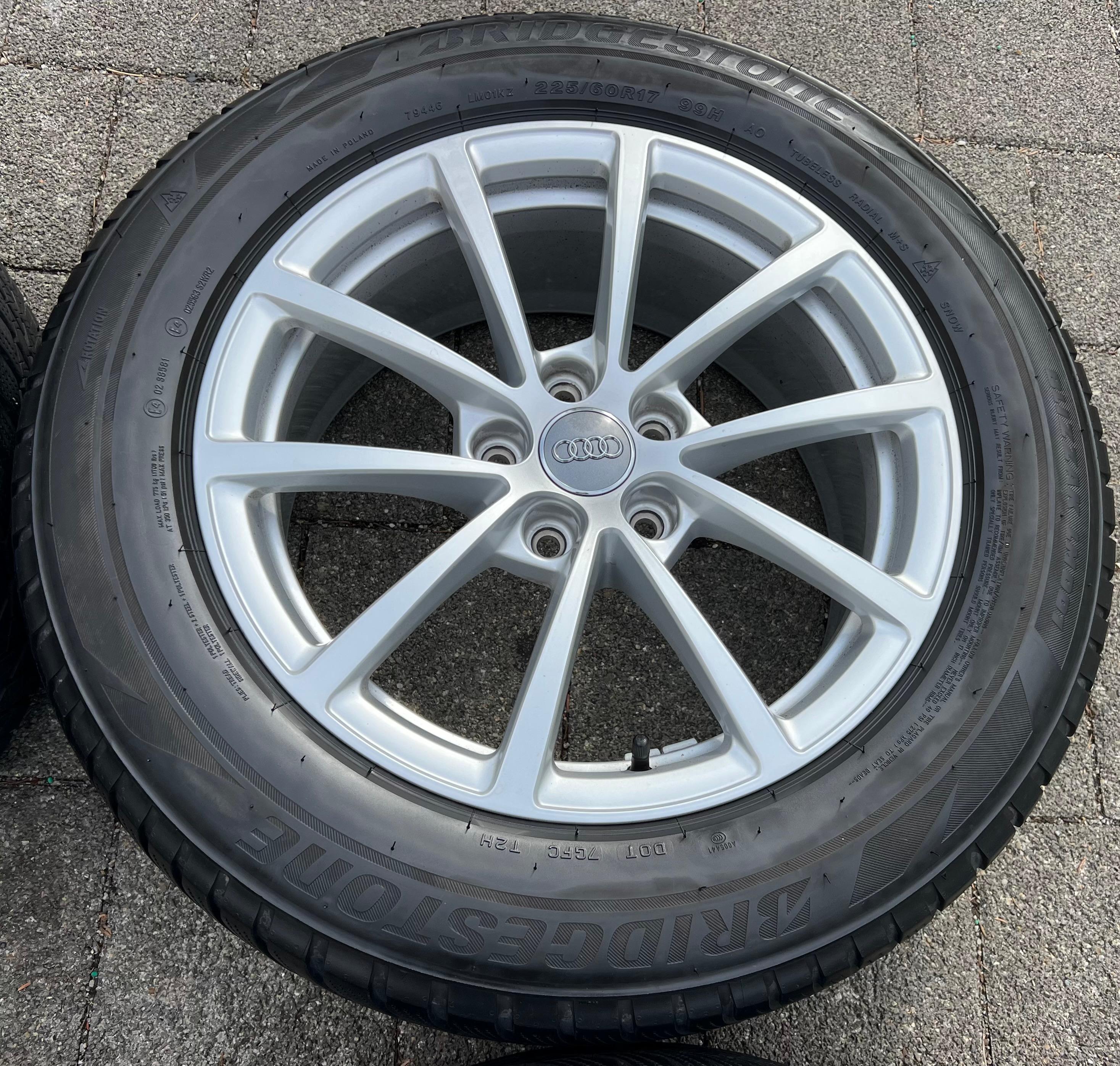 4 ORIGINAL 17" ALU WINTERRÄDER AUDI A6 4K C8 F2 225/60R17 99H 4K0601025 FREIHAUS