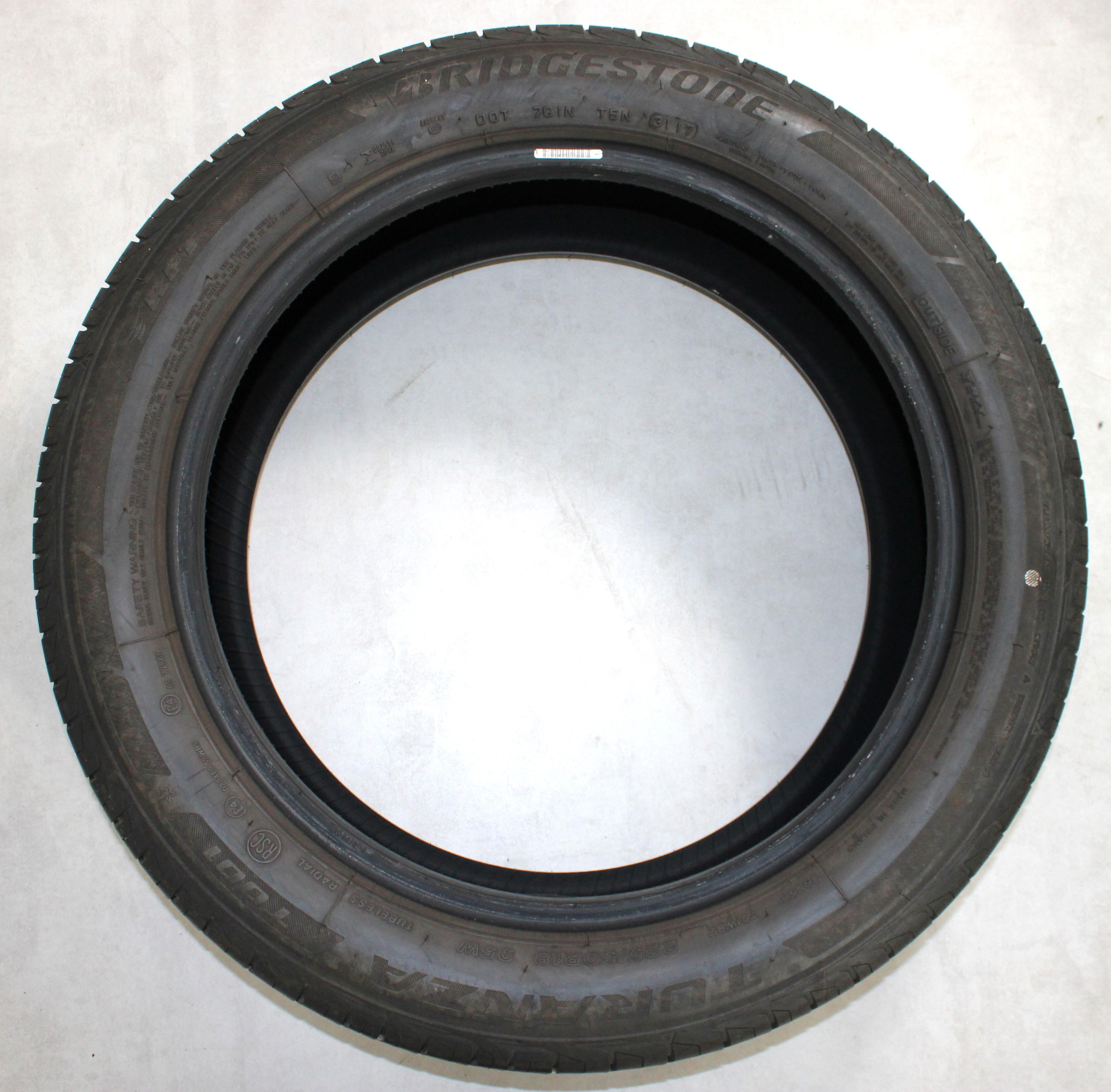 2 x 225/50R18 95W Sommerreifen Bridgestone Turanza T001 Runflat 5-5,5mm 2017/2018 *