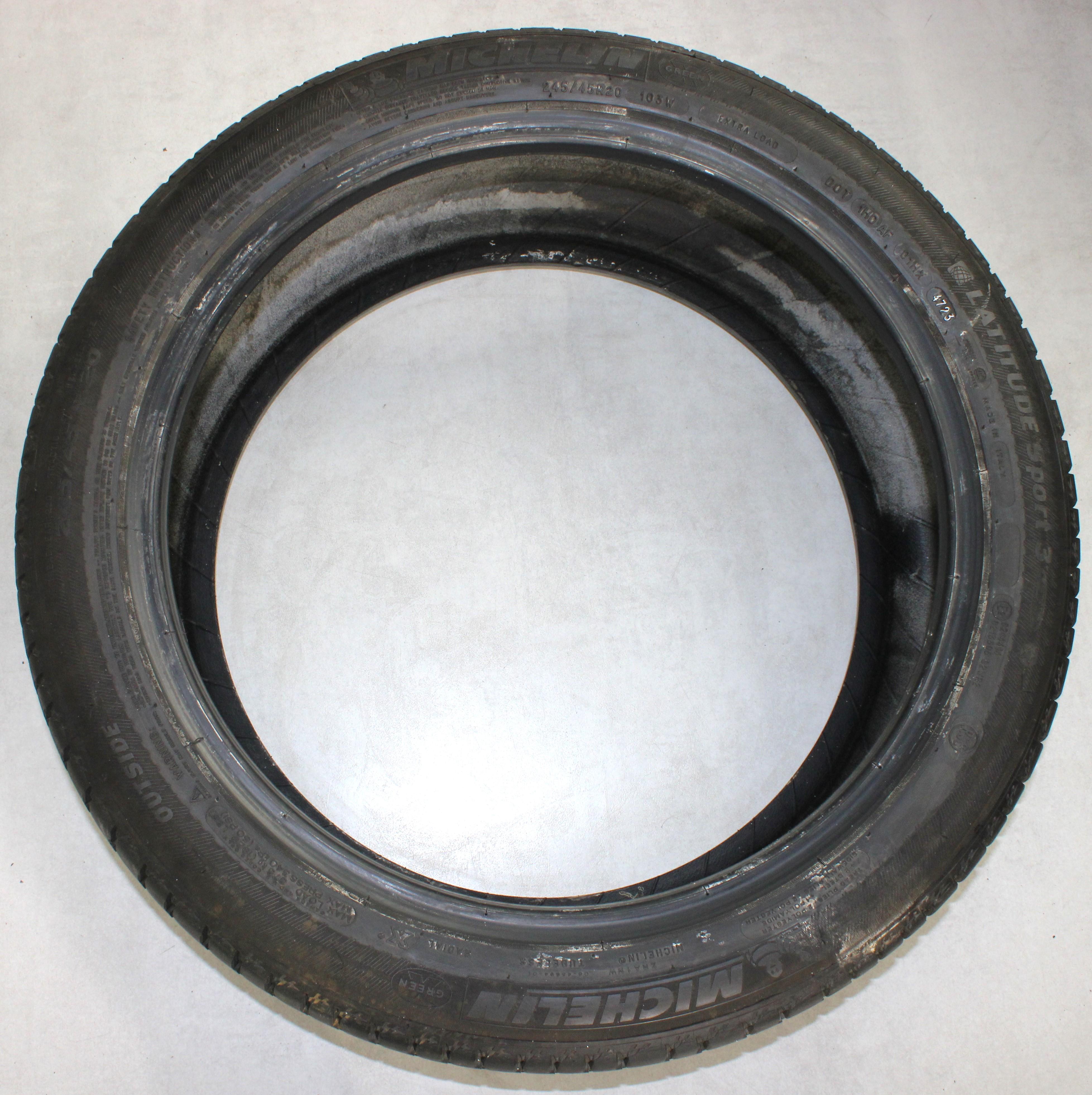 1 neumático de verano Michelin Latitude Sport 3 ZP Runflat 245/45R20 103W, 6,5-7 mm, 2023 *