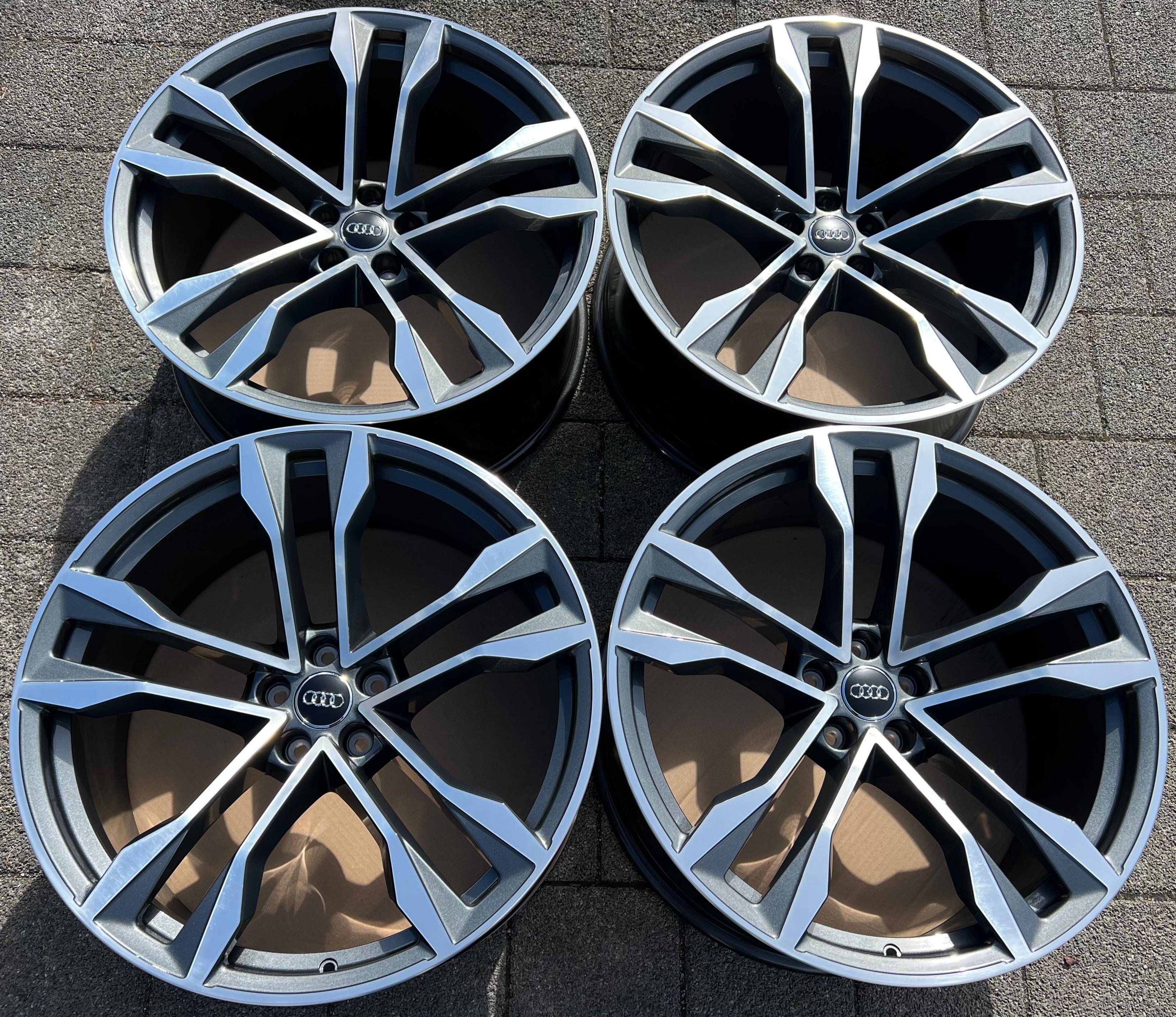 4 ORIGINAL 22" ALUFELGEN AUDI Q8 SQ8 RSQ8 4M8601025J 10x22 ET21 FREIHAUS
